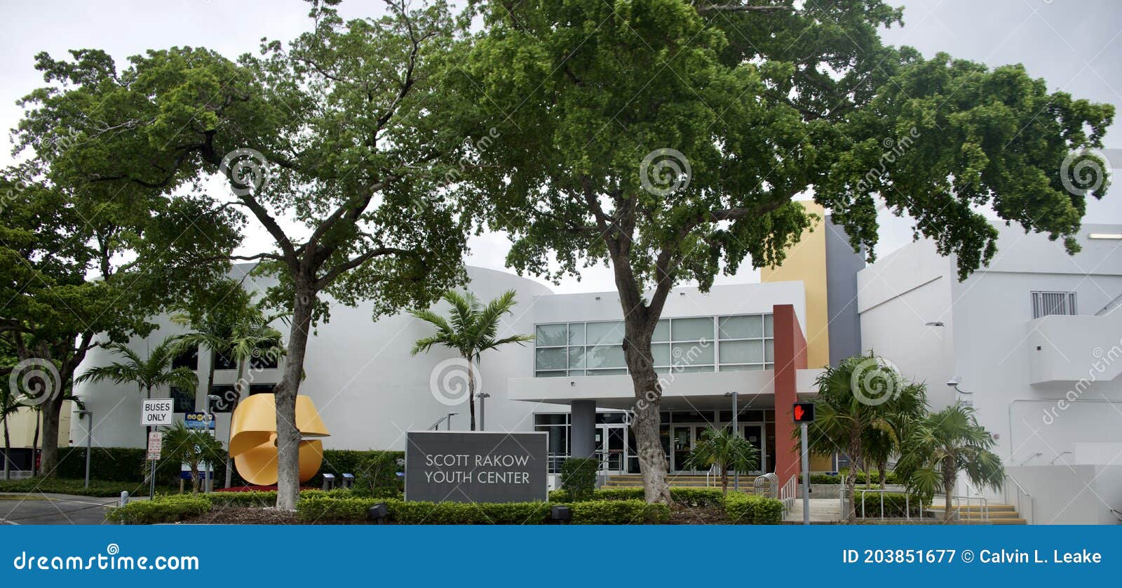 Scott Rakow Youth Center, Miami Florida Editorial Photography - Image
