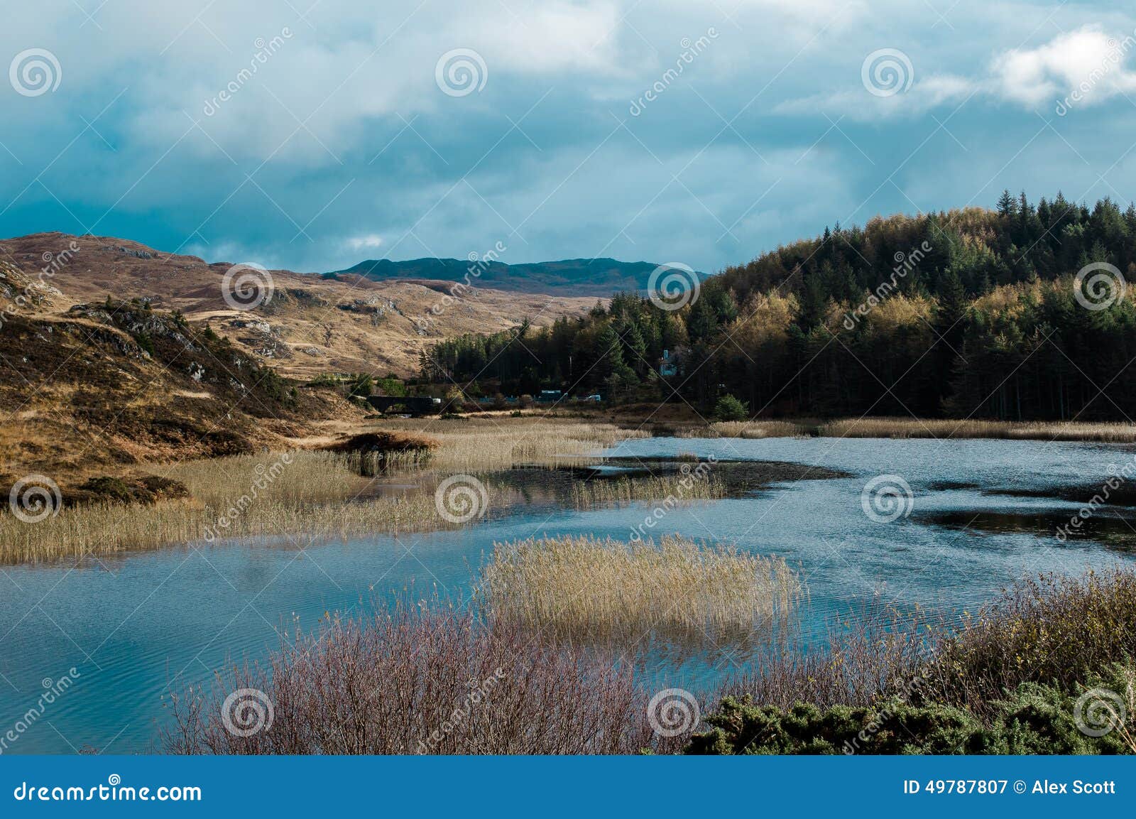 Scottish Coastal features stock image. Image of fell - 49787807