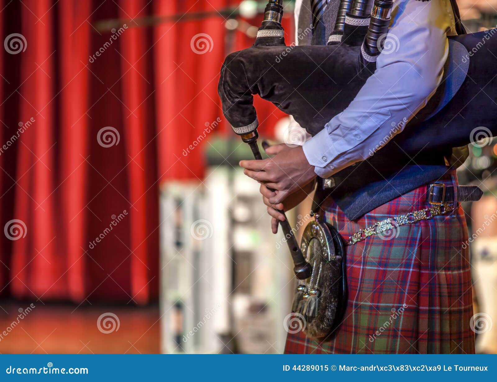 hot male bagpipe player