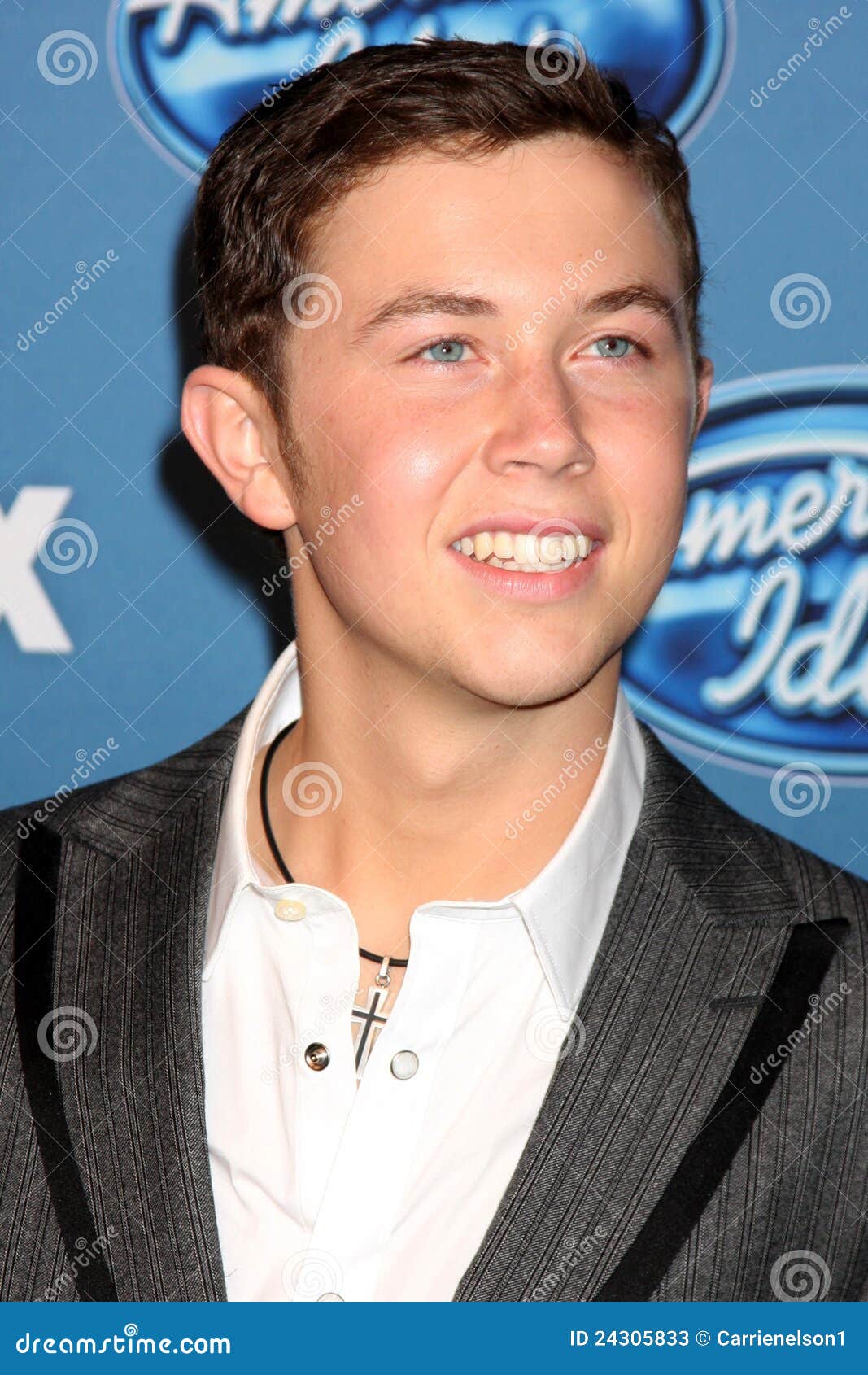 Scotty McCreery editorial stock photo. Image of idol - 24305833