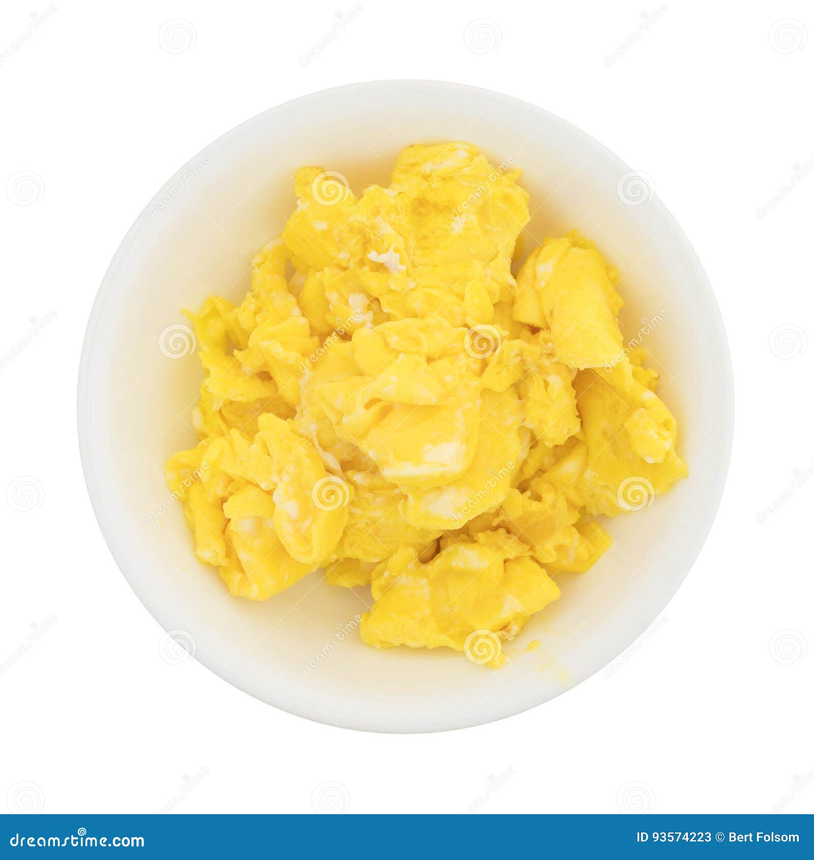 Delicious Plate of Scrambled Eggs and Bacon Isolated on a Transparent  Background Stock Illustration