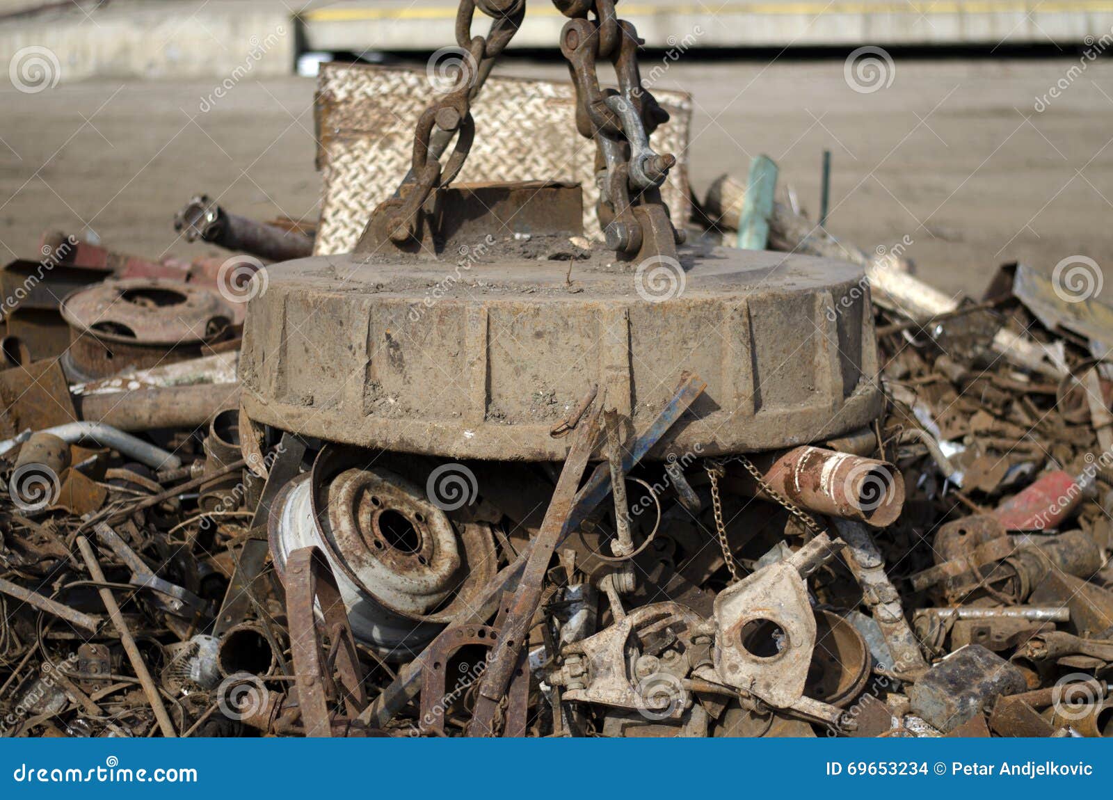 Scrap metal electro stock photo. Image of junk 69653234