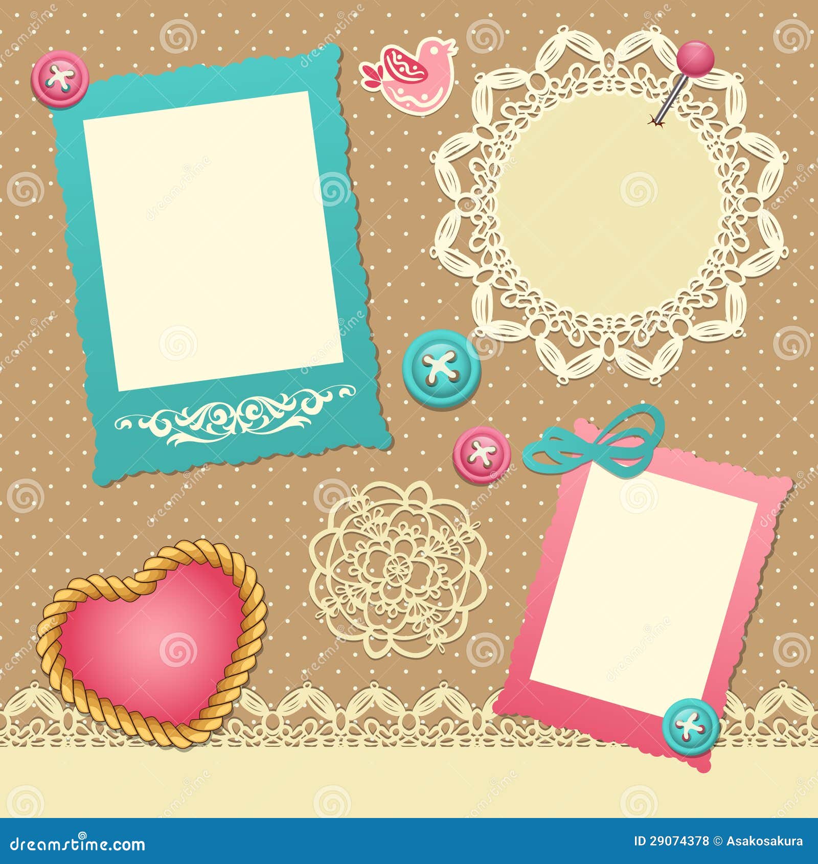 scrapbook-template-stock-image-cartoondealer-13589455