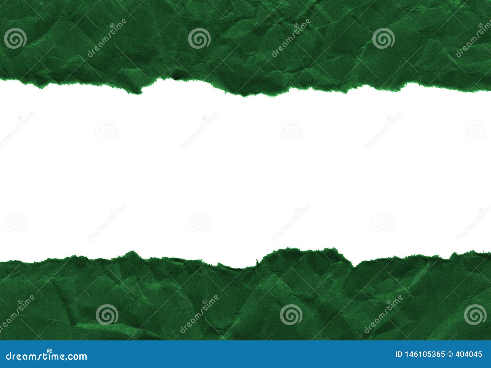 Scraps of Dark Green Paper on a White Background. Isolated on White. Ready  Frame for Design, Template Stock Illustration - Illustration of background,  grungy: 146105365