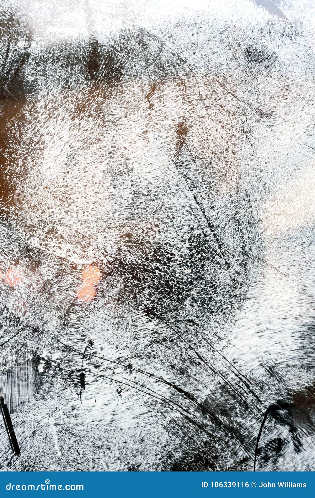 Scratch Marks on WhiteWash Glass Stock Photo Image of private, hidden