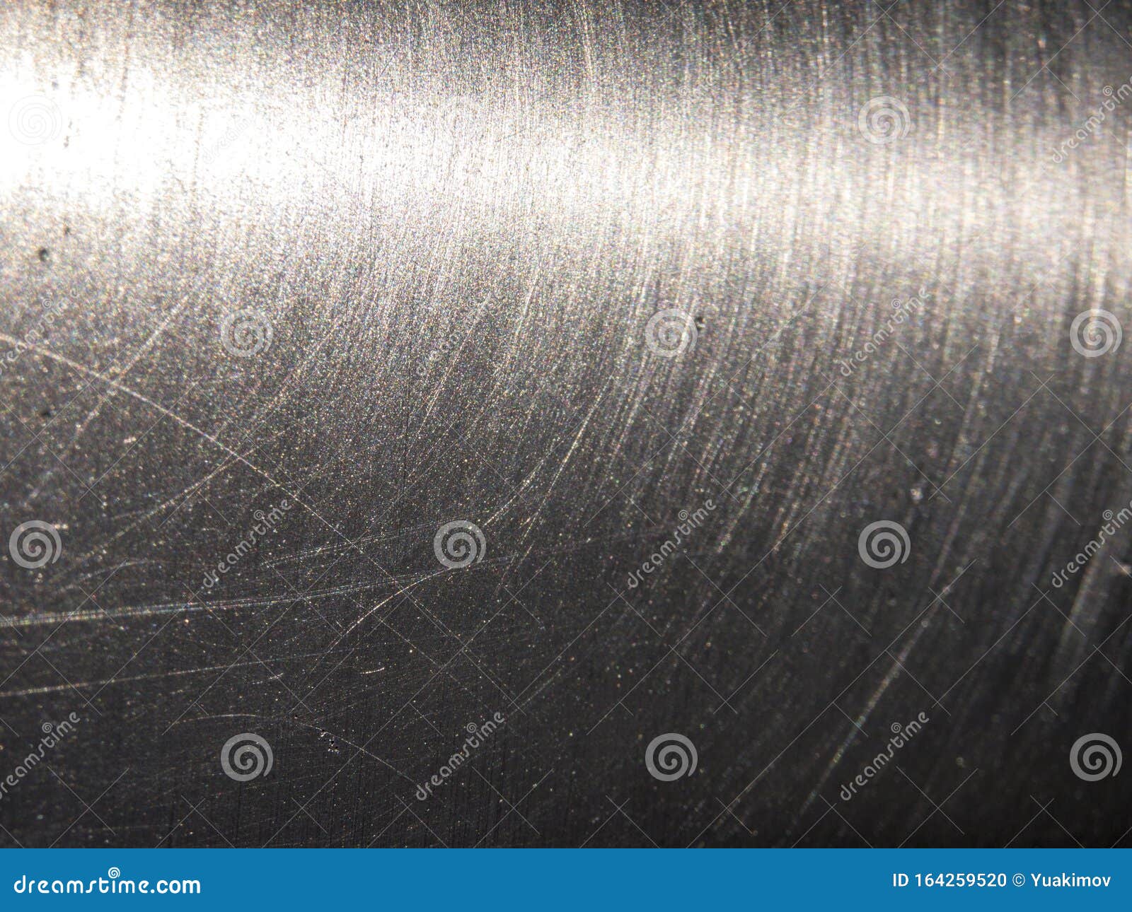 Scratched Stainless Steel Shiny Surface Stock Photo Image of steel