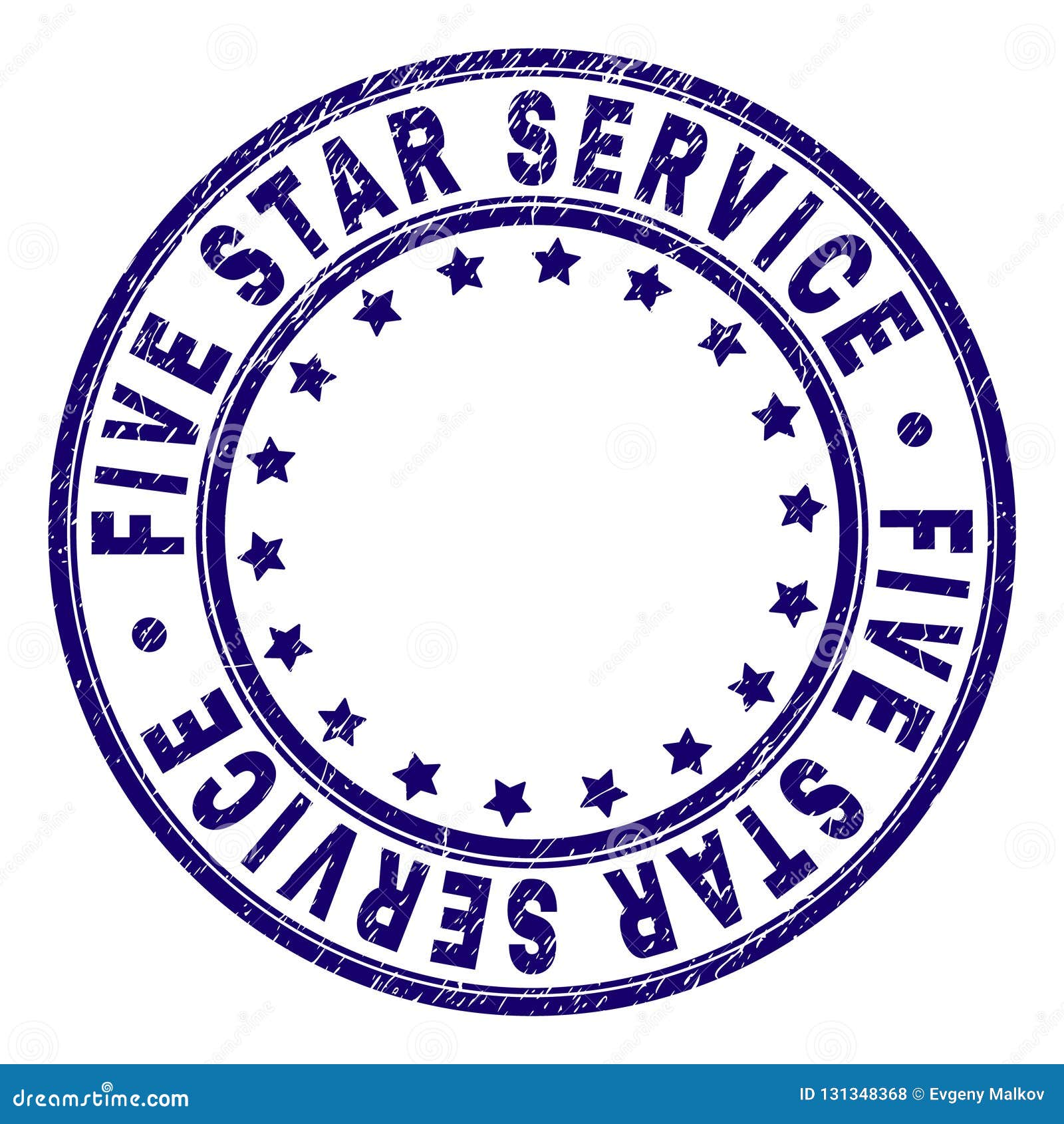 Scratched Textured FIVE STAR SERVICE Round Stamp Seal Stock Vector -  Illustration of distress, dirty: 131348368