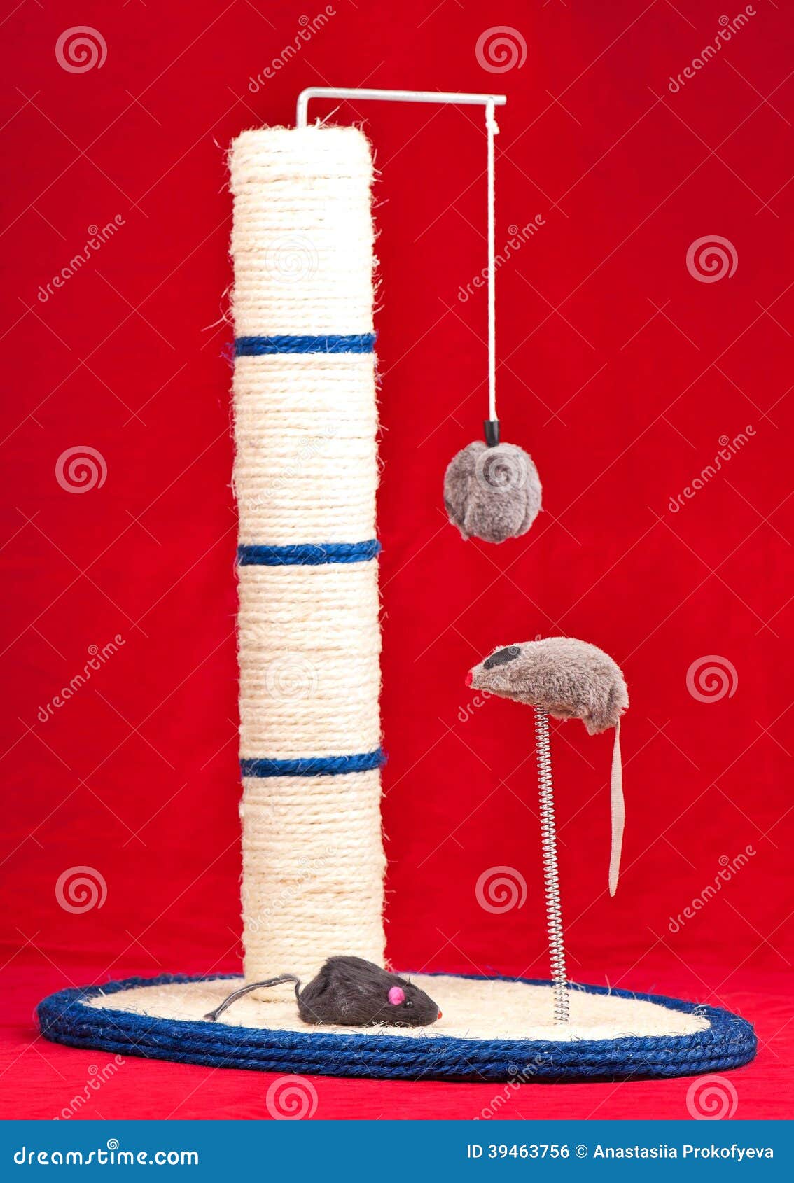 Scratching post stock photo. Image of funny, mouse, claws 39463756