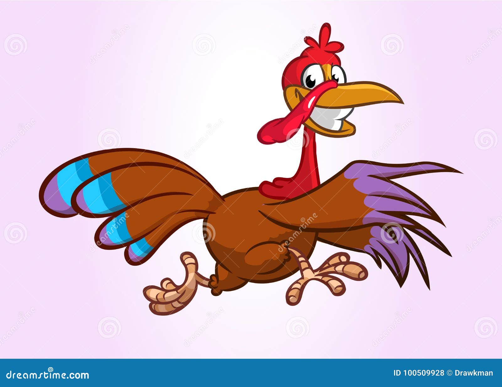 Screaming Running Cartoon Turkey Bird Character. Vector Illustration. Stock Vector - Illustration of graphic, character: 100509928 Screaming Running Cartoon Turkey Bird Character. Vector Illustration. Stock Vector - Illustration of graphic, character: 100509928