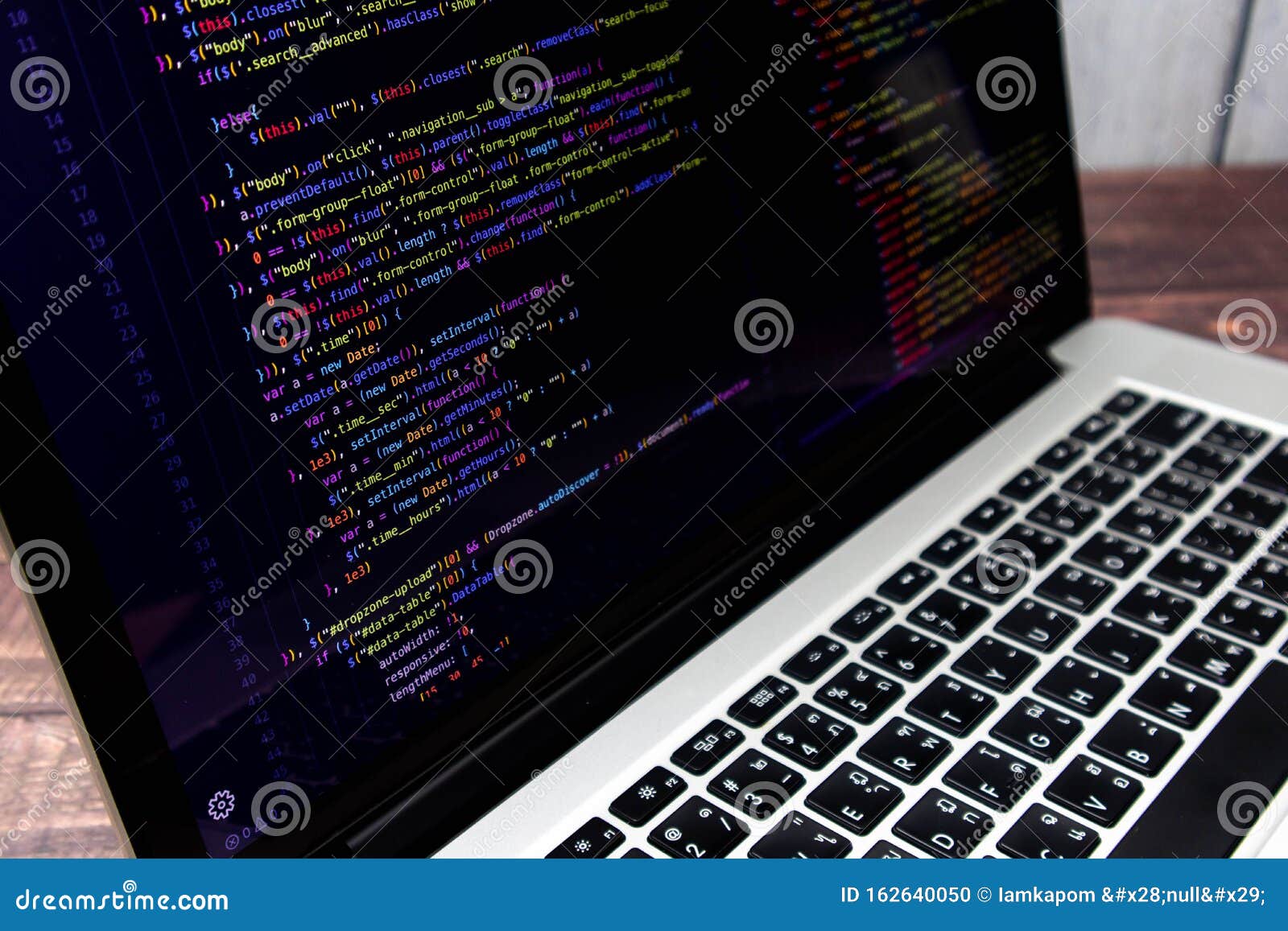 Wallpaper laptop, screen, code, programming hd, picture, image