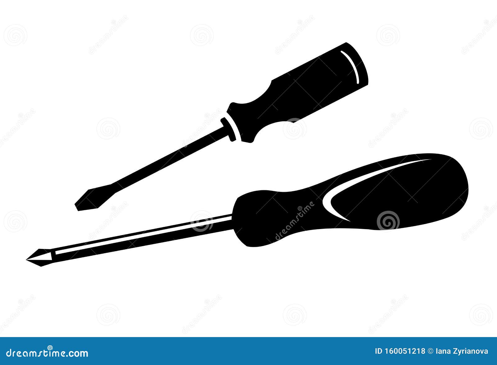 screwdriver icon in trendy flat style  on white background. screw driver  for web site .