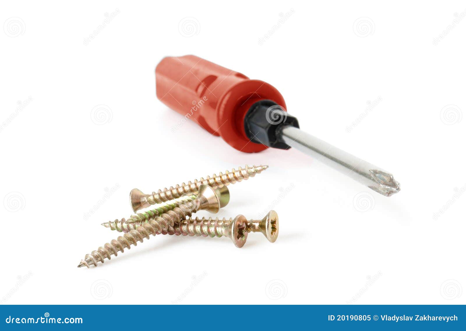 Screwdriver With Nails Royalty Free Stock Photo Image 20190805