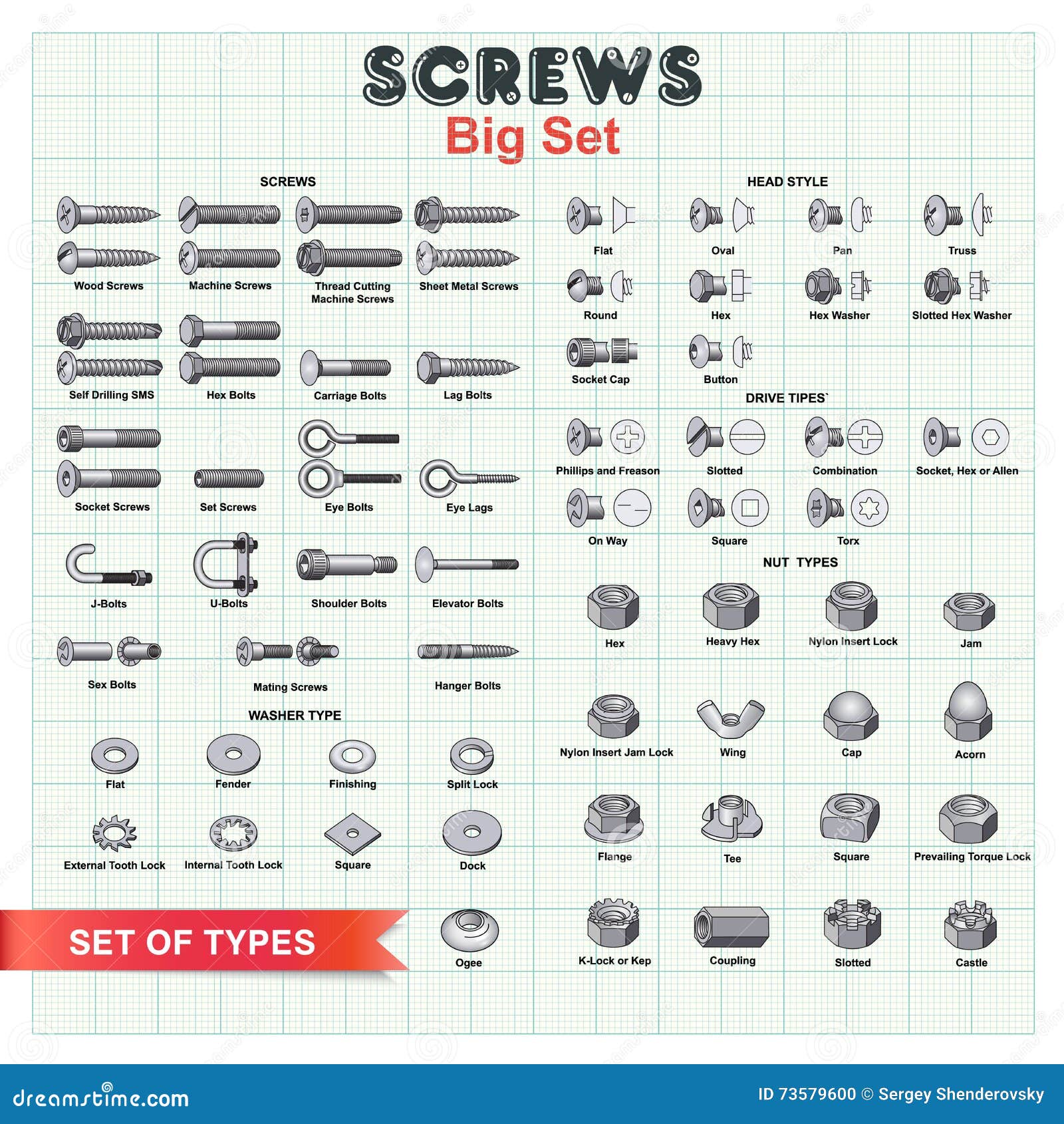 screws big set