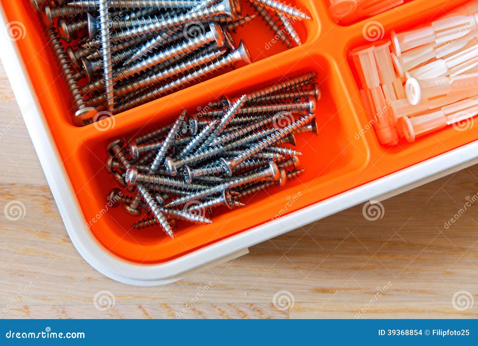Screws and dowels stock photo. Image of bolts, brightly 39368854