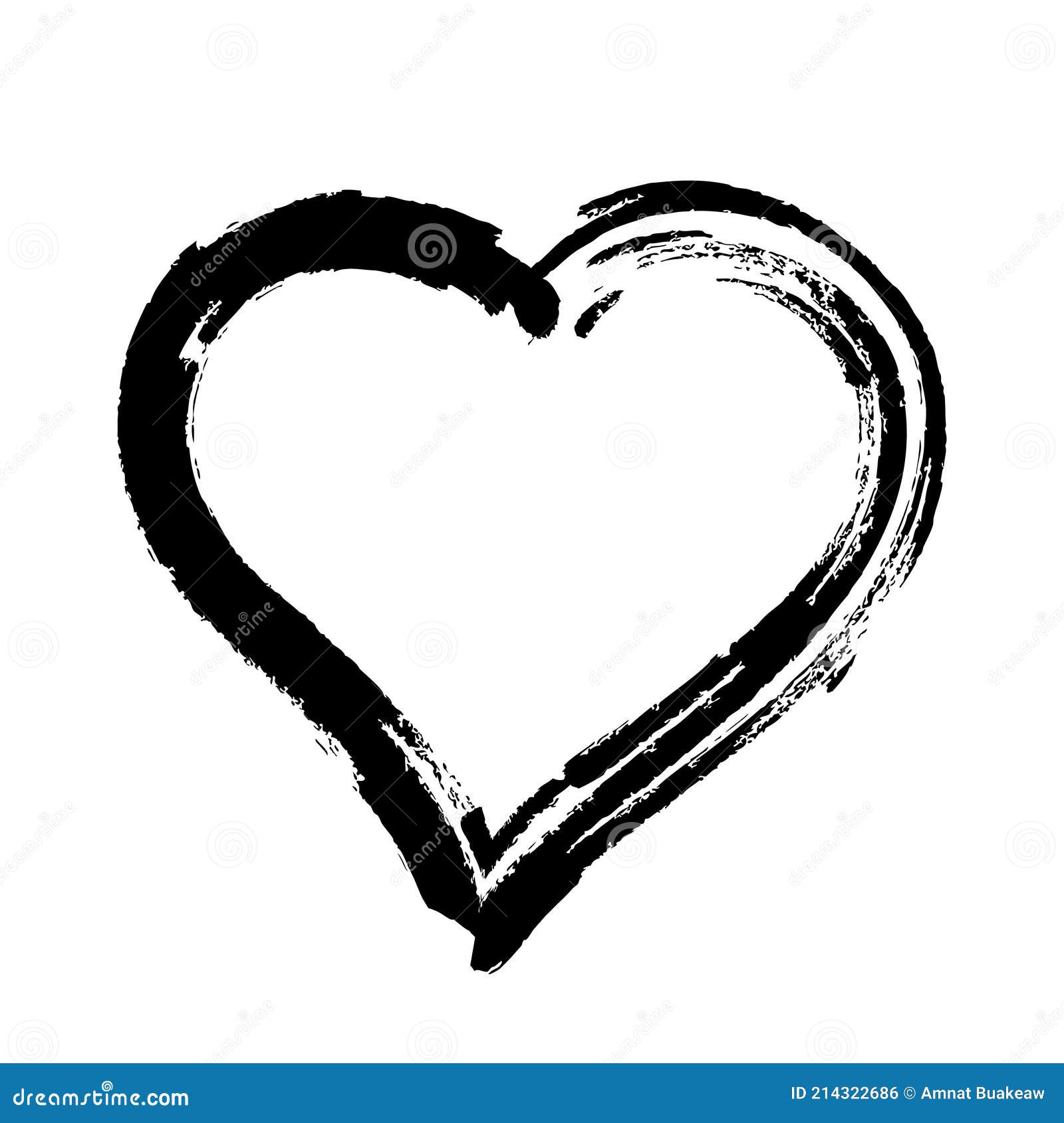 Heart love symbol sketch Stock Vector by jemastock 256589090