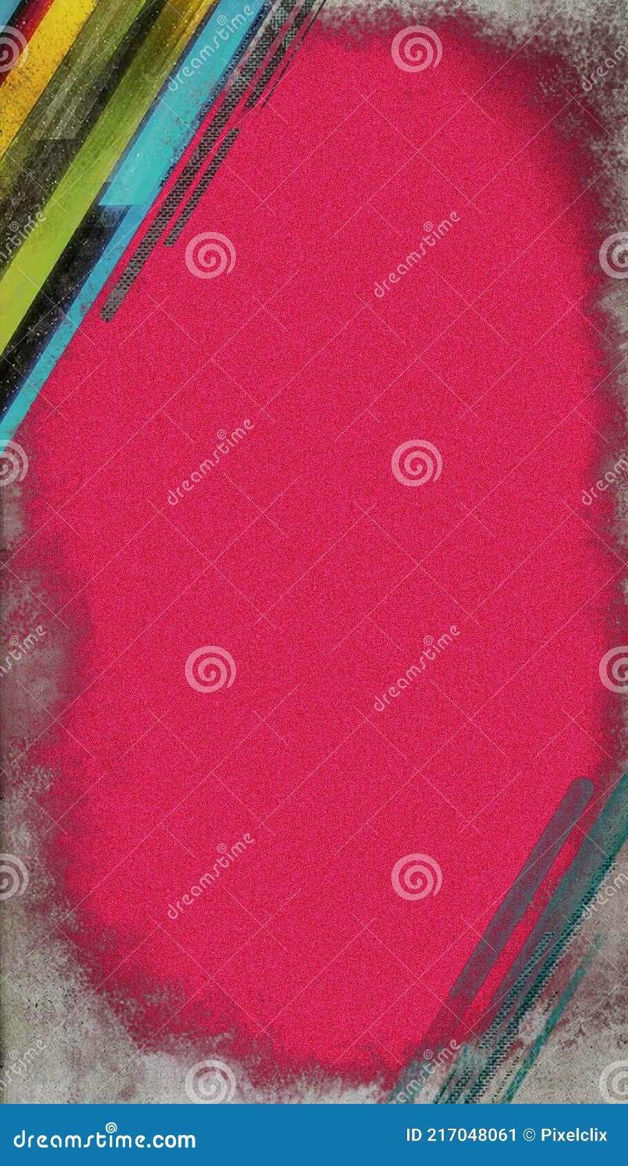 Scribbled Photography Photo Frame in Red. Stock Image Image of flower