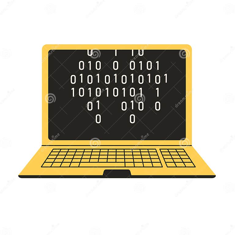 Script Coding and Programming Concept. User Programming Coding Binary ...