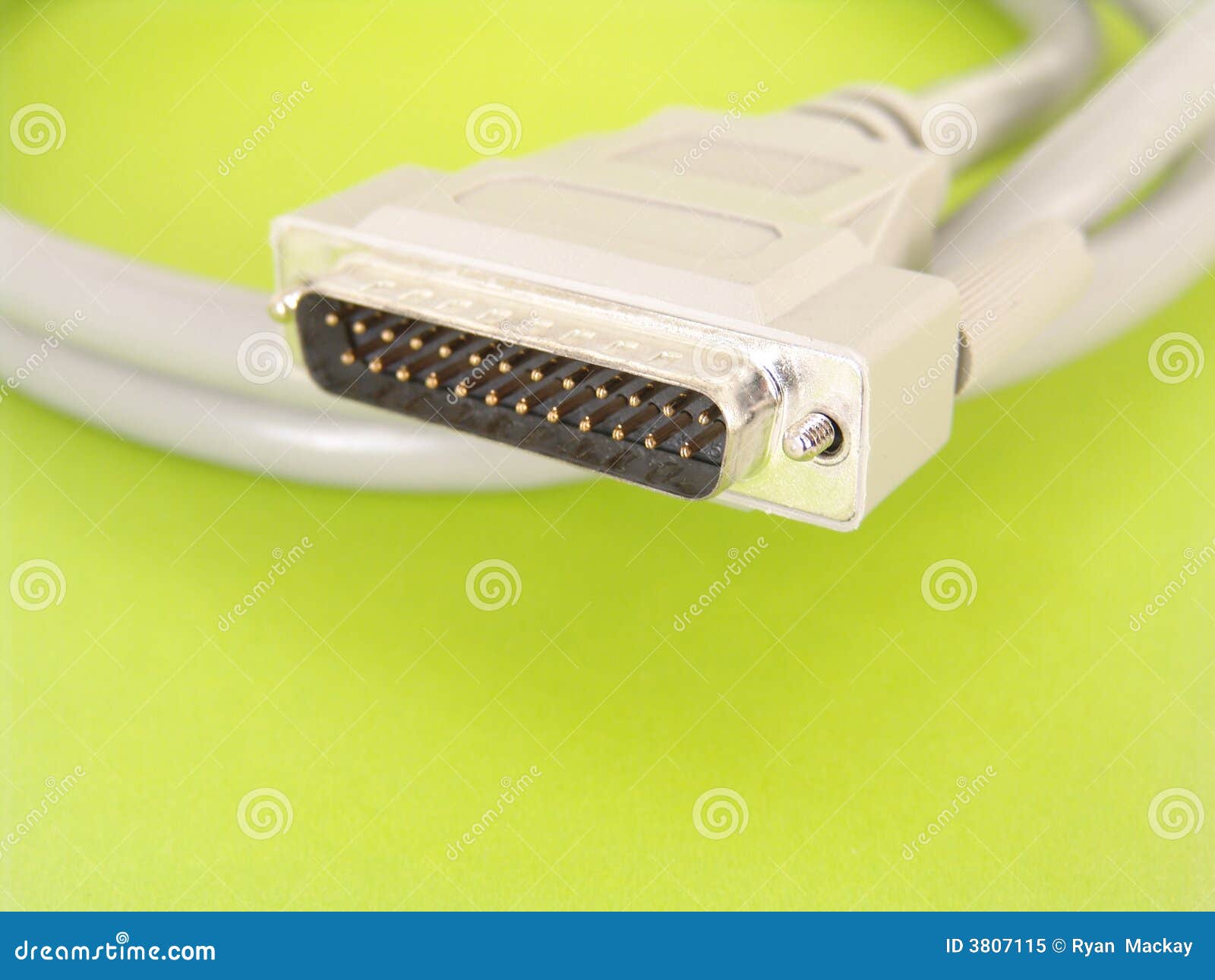 SCSI Cable stock image. Image of technology, plug, disk 3807115