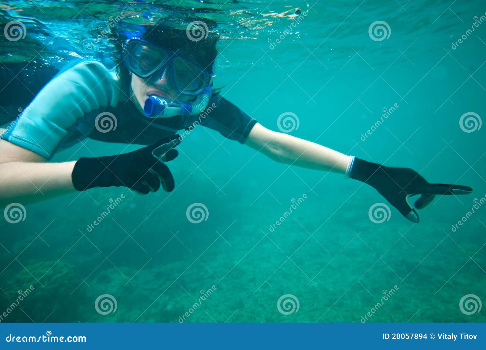 Scubadiving stock photo. Image of ocean, glasses, snorkel 20057894