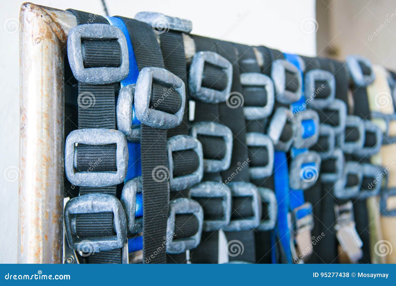 Scuba Diving Lead Weight and Belts Stock Photo Image of weight