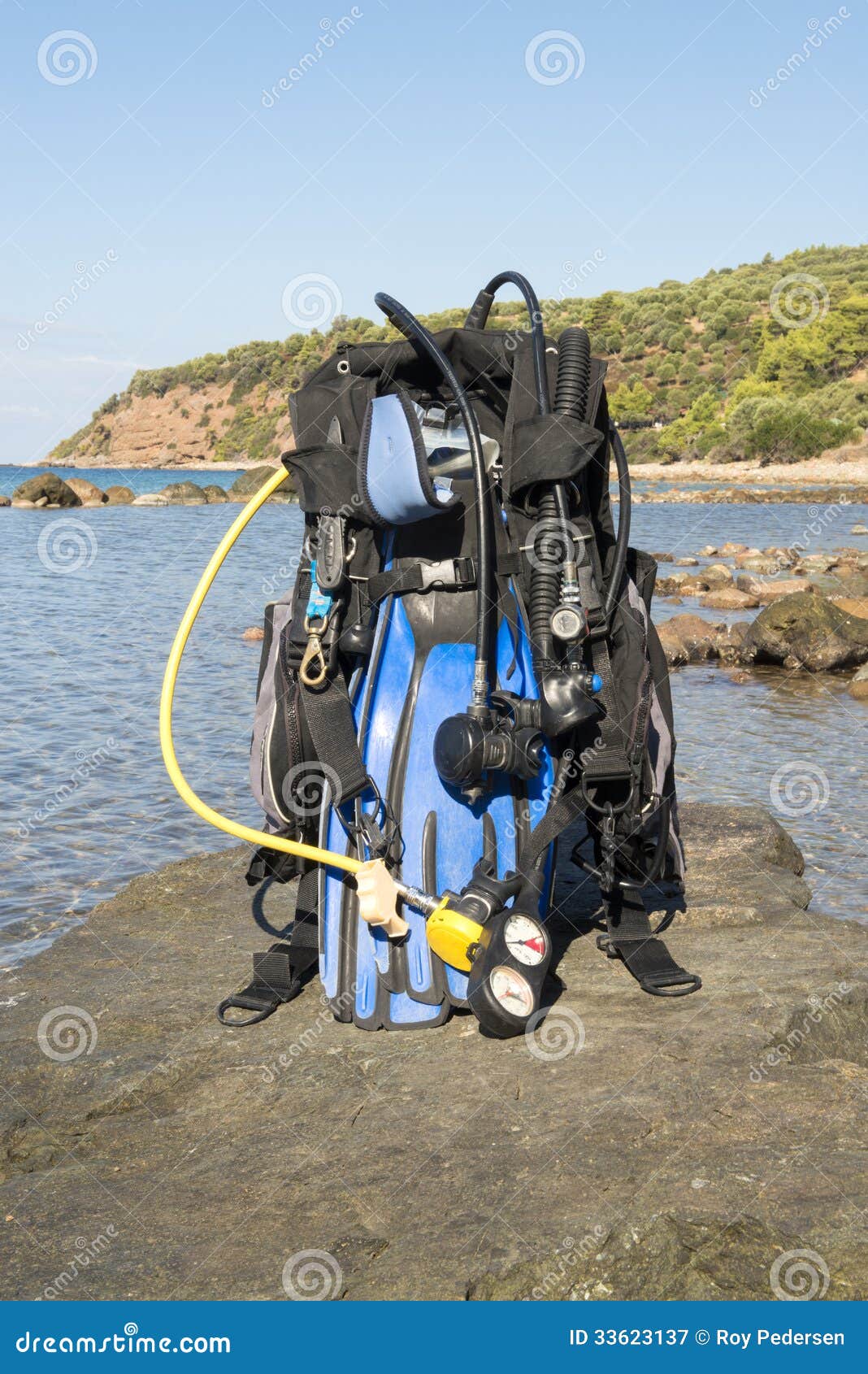 Scuba Gear stock image. Image of regulator, equipment 33623137