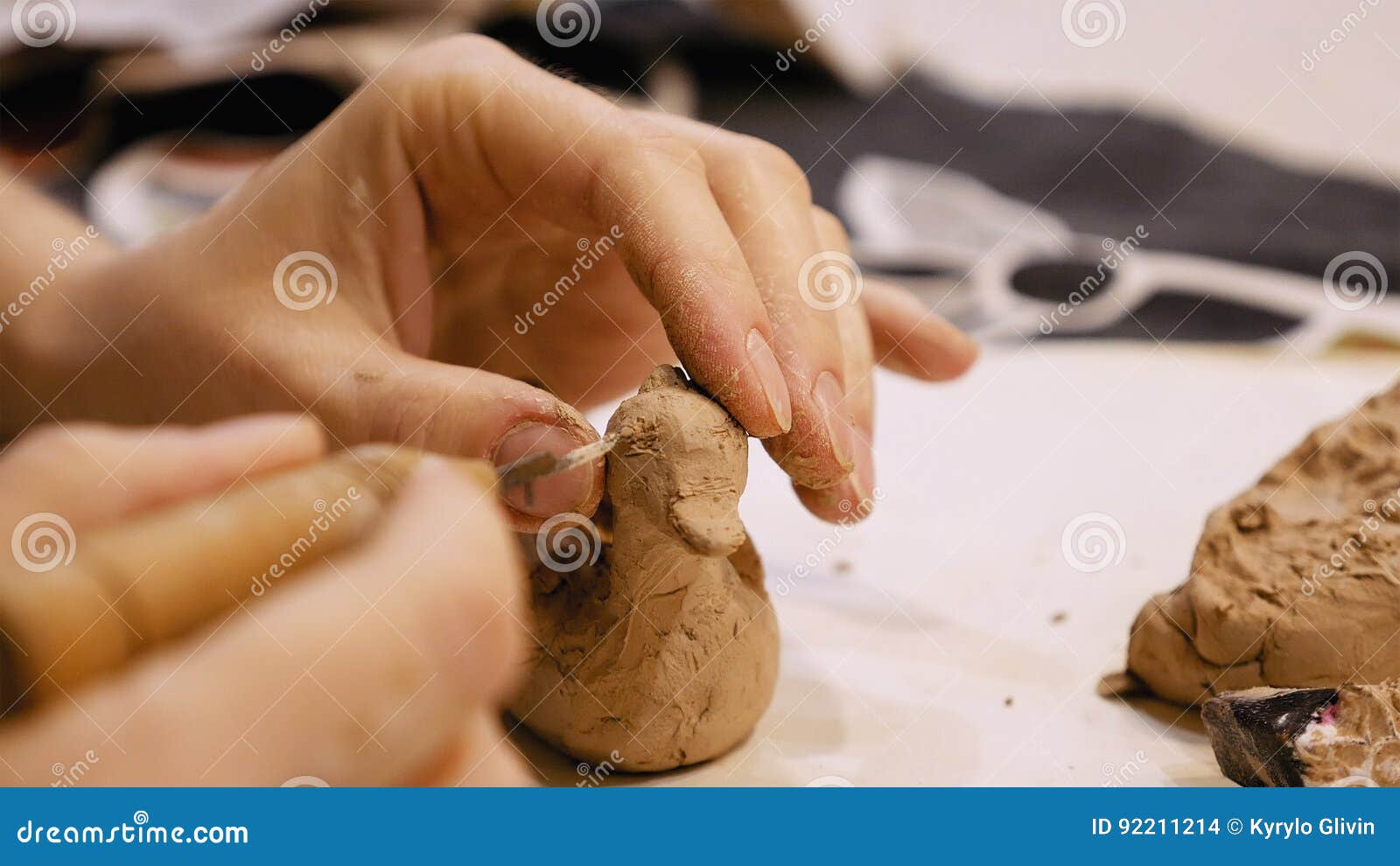 7,712 Sculpting Clay Stock Photos - Free & Royalty-Free Stock Photos from  Dreamstime