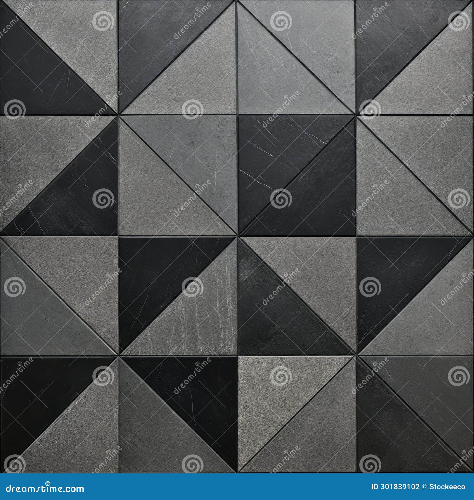 sculptural grey tile with angular dramatism and panel composition mastery