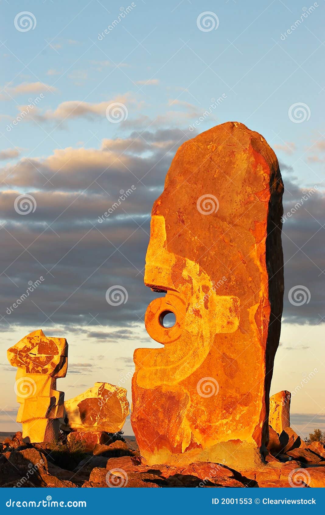 Sculpture stock image. Image of sculpture, hill, rural 2001553