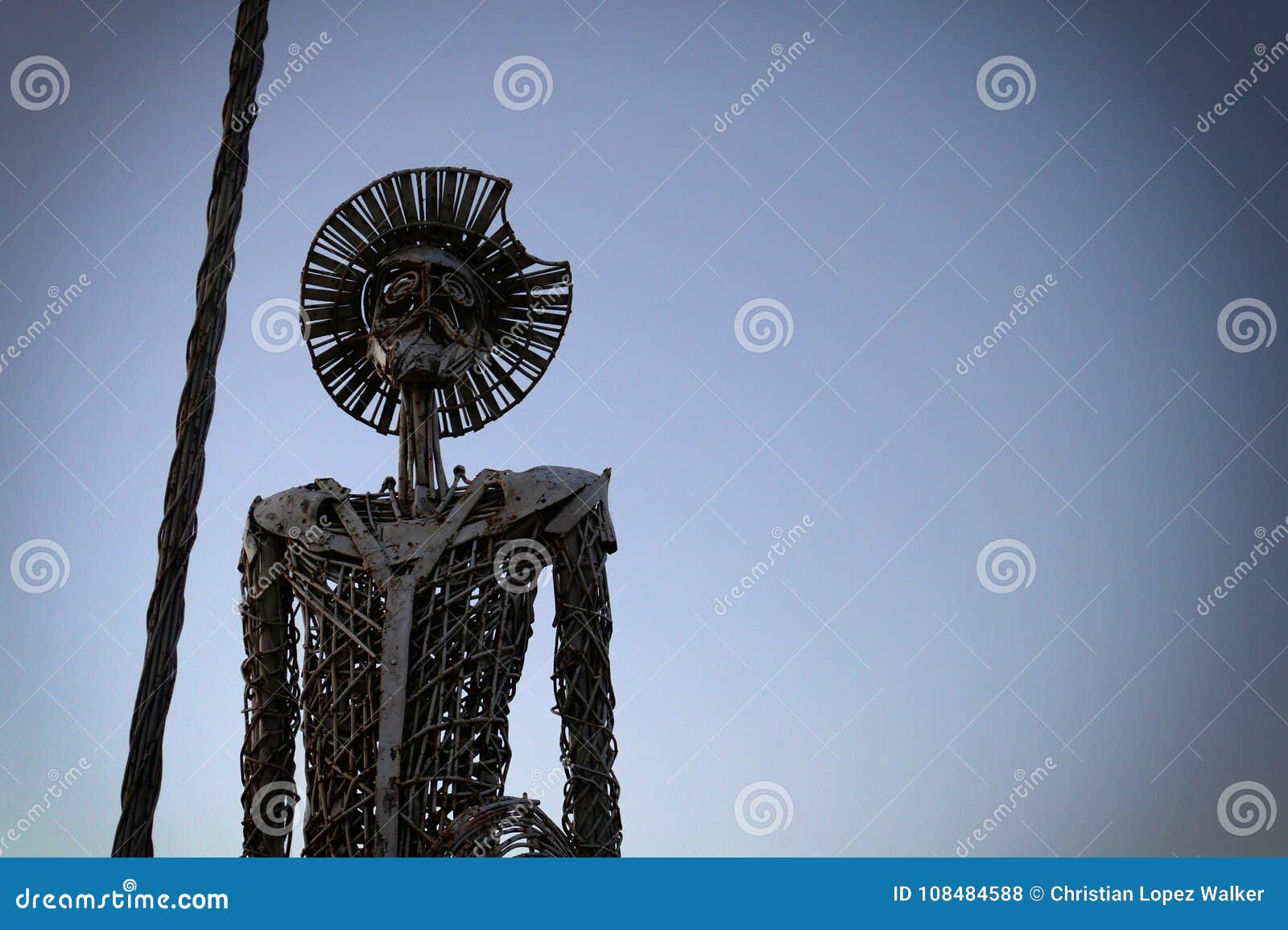 sculpture of don quijote de la mancha