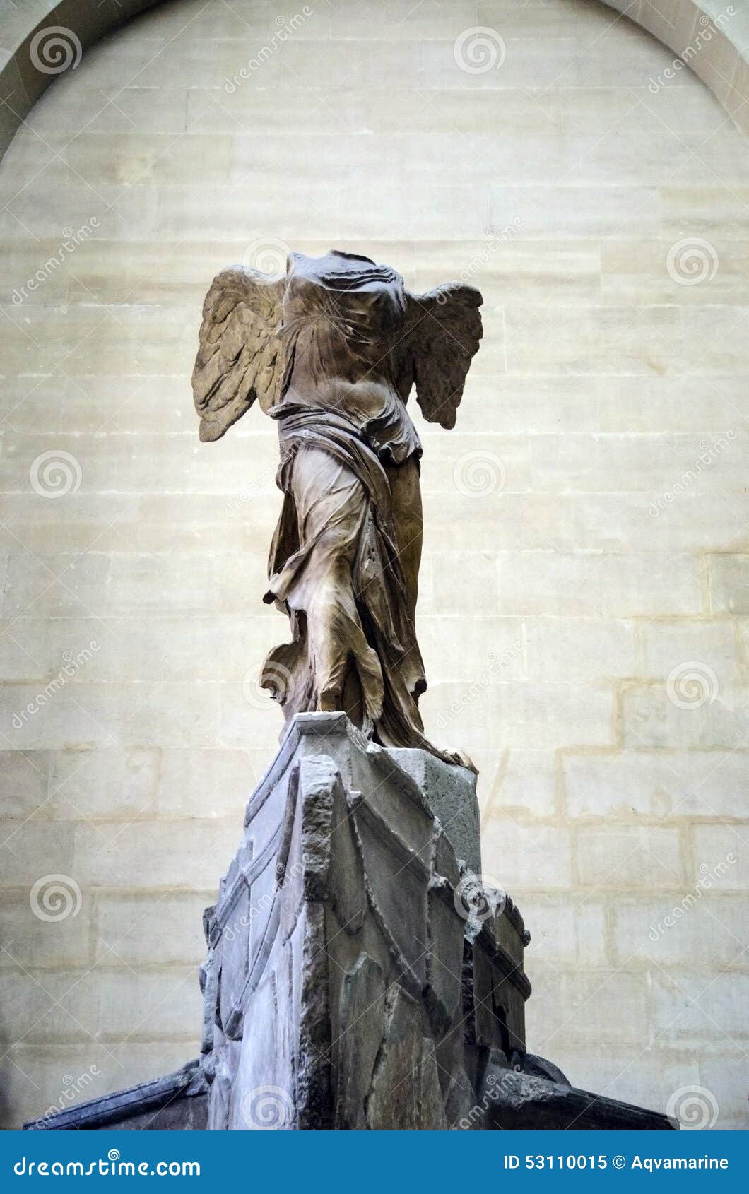 Sculpture of Nike of Samothrace the Louvre Editorial Image Image of sculpture, winning: 53110015