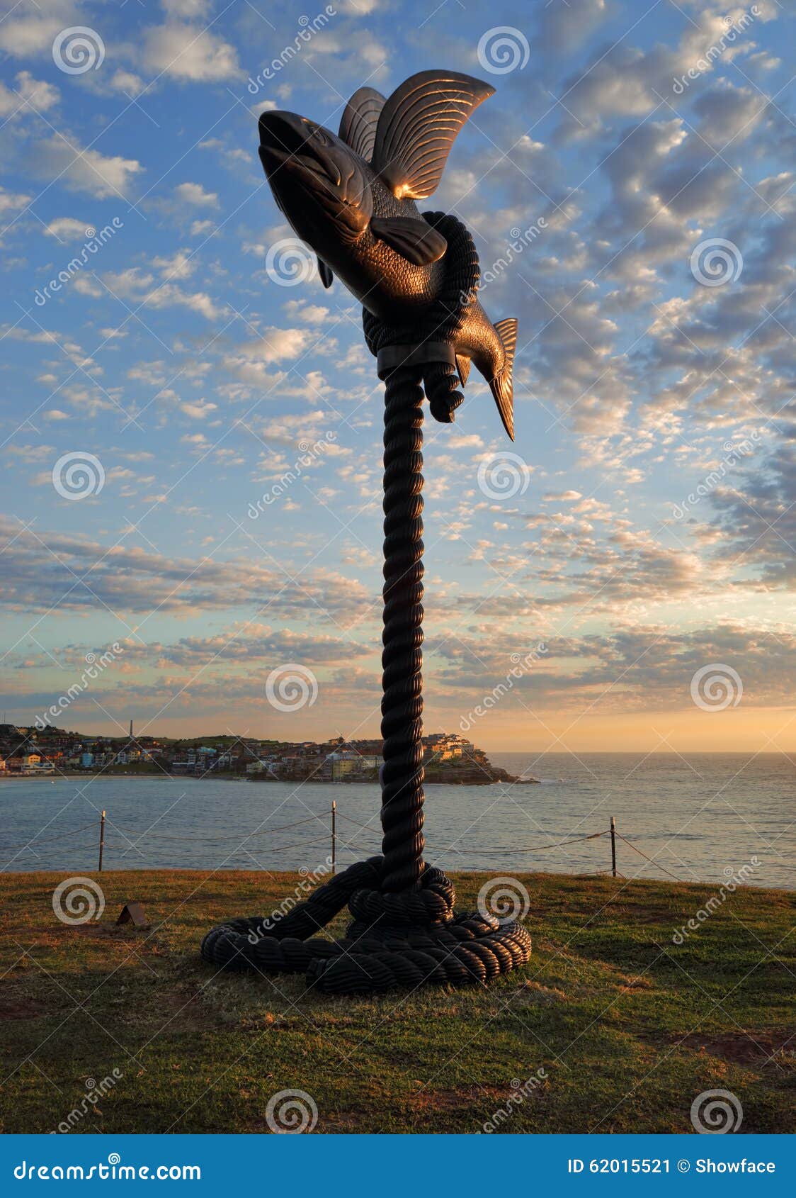 Sculpture by the Sea - Flying Fish Editorial Photo - Image of