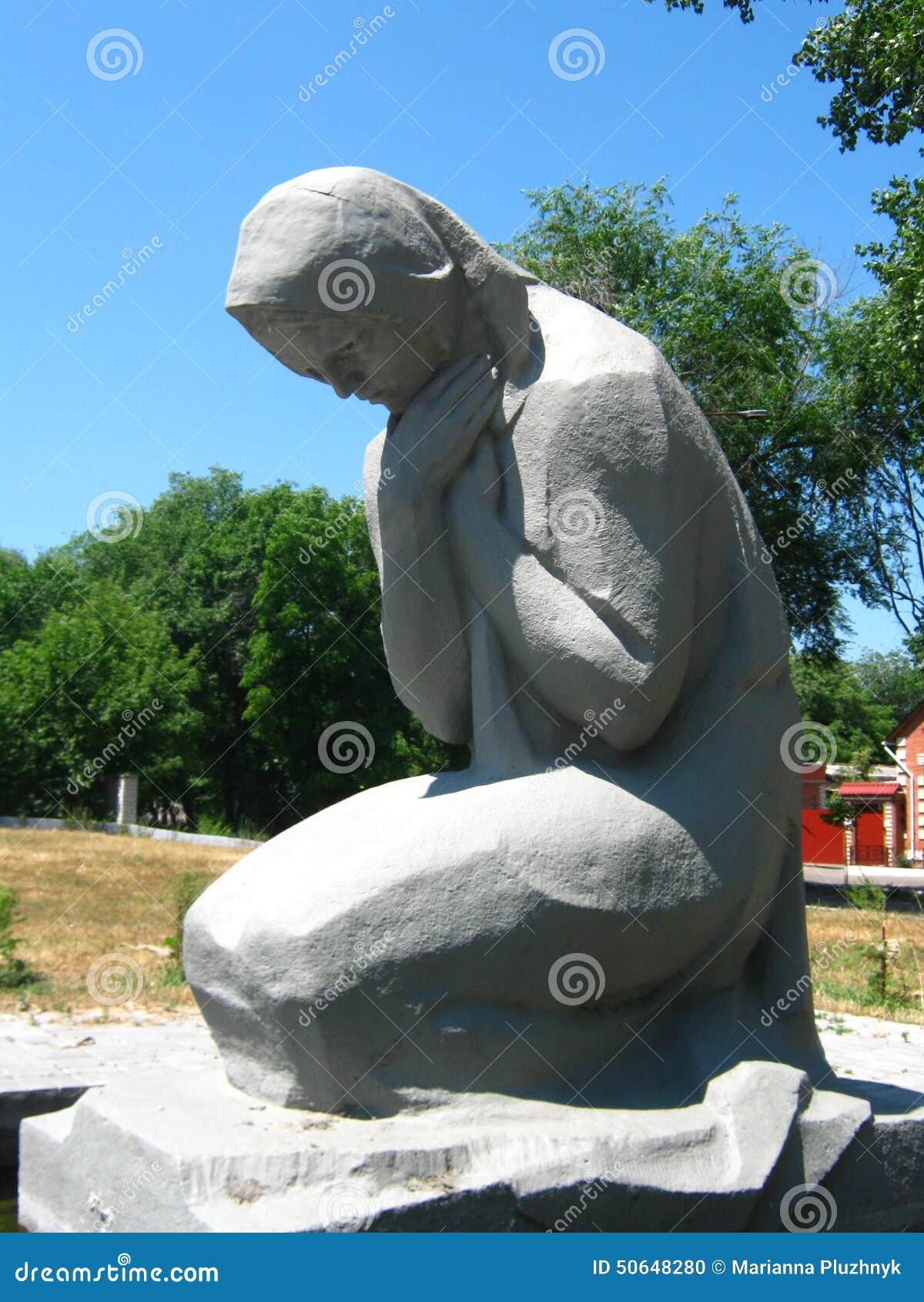 Sculpture stock photo. Image of mother, dolor, showplace 50648280