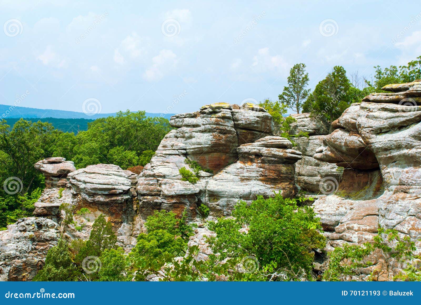 Sculptures Created By Nature Garden Of The Gods Wilderness