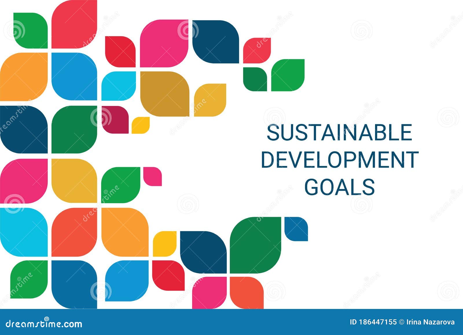 Sustainable Development Goal 2050 Cartoon Vector | CartoonDealer.com ...