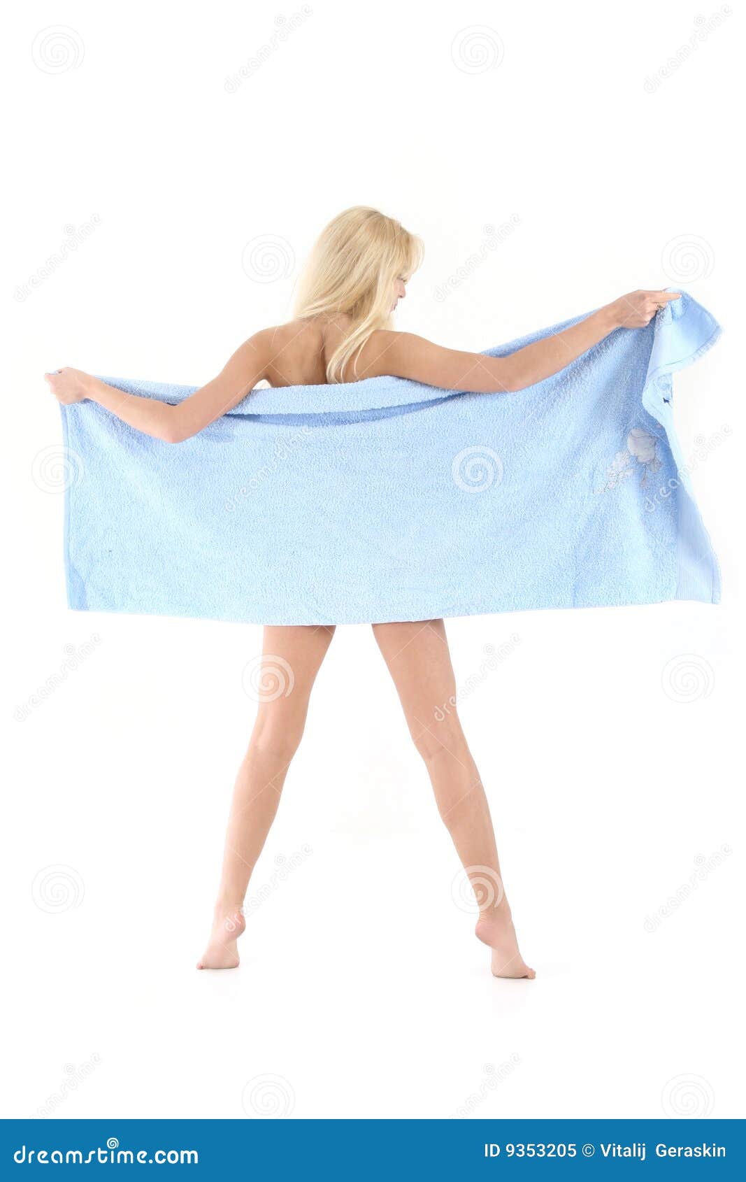 Стянули полотенце