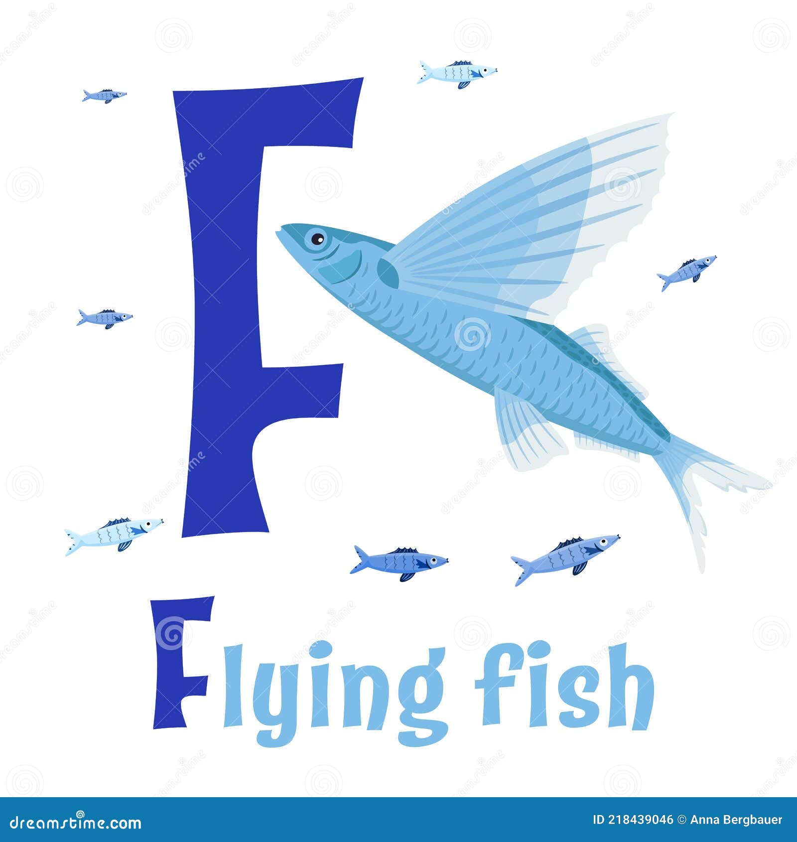 Sea Animals Alphabet. ABC for Children Stock Vector - Illustration of print, abcd: 218439046 Sea Animals Alphabet. ABC for Children Stock Vector - Illustration of print, abcd: 218439046