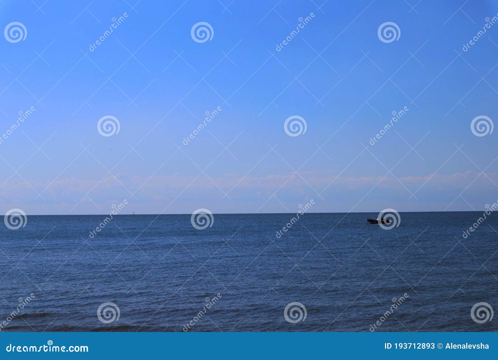 sea background, bote in the sea background summer