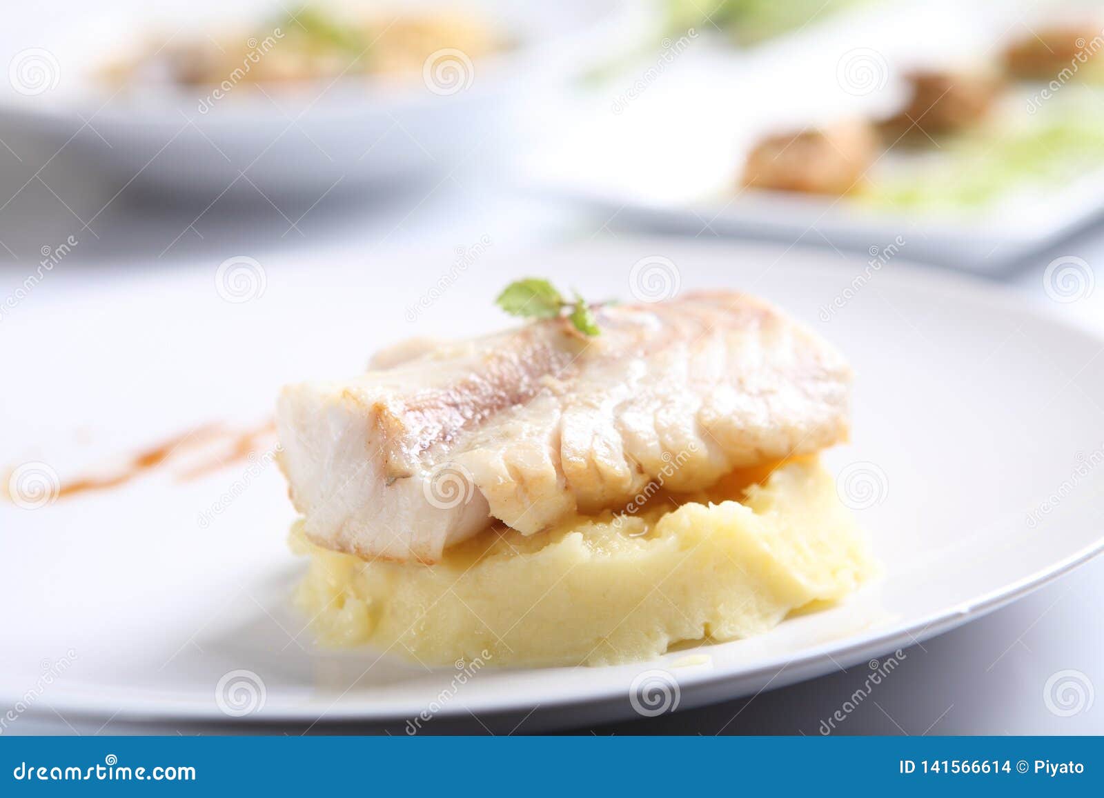 Sea bass fillet stock photo. Image of bream, diet, fillet 141566614