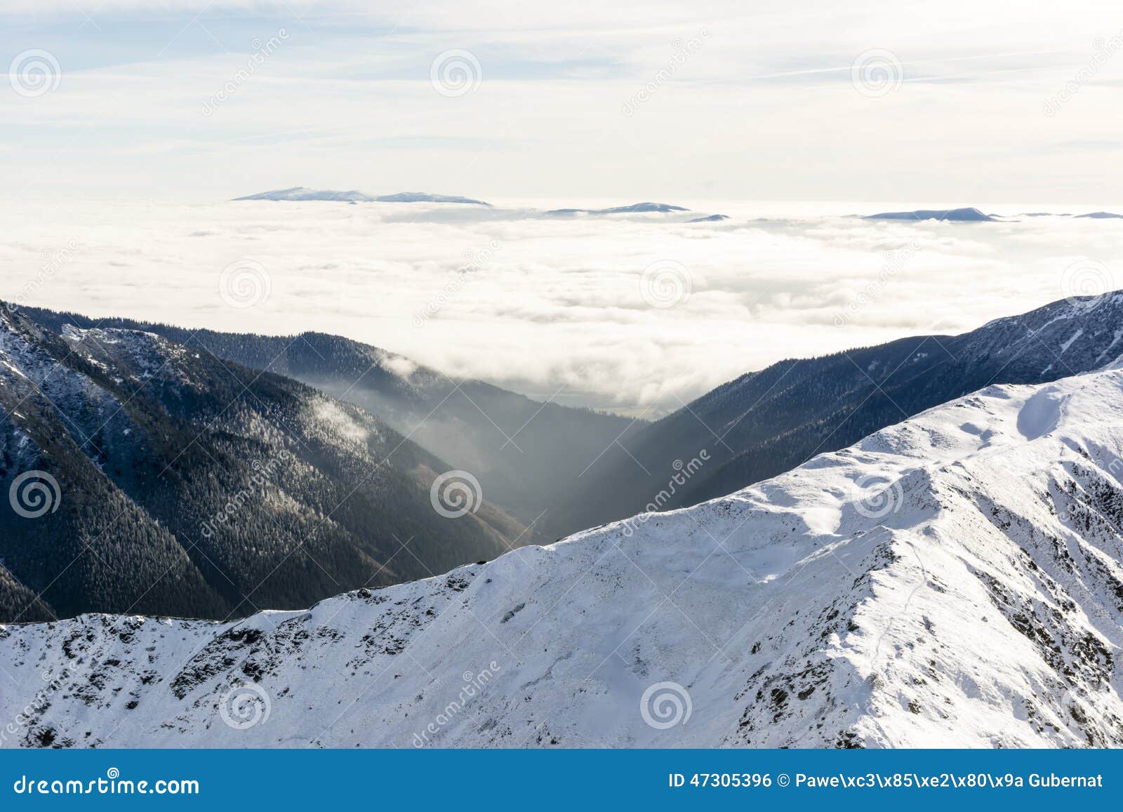 sea of clouds