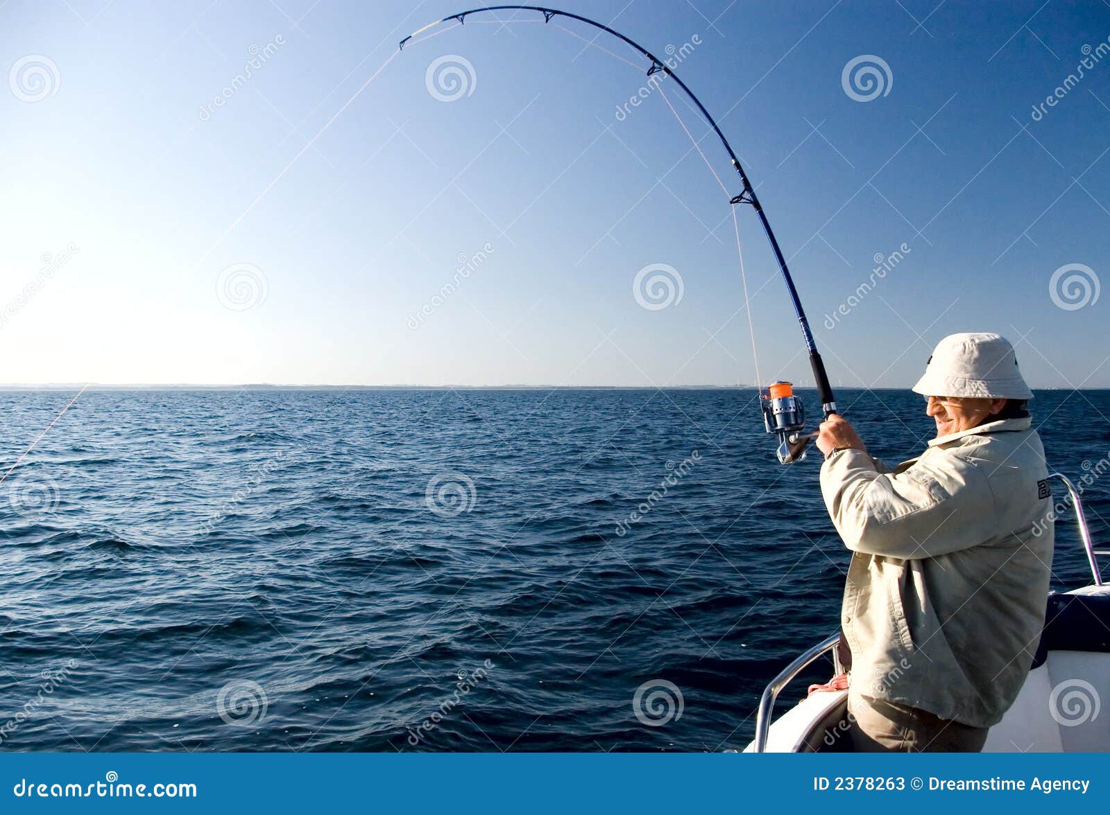 Sea fishing. stock image. Image of fishing, seascape, fish 