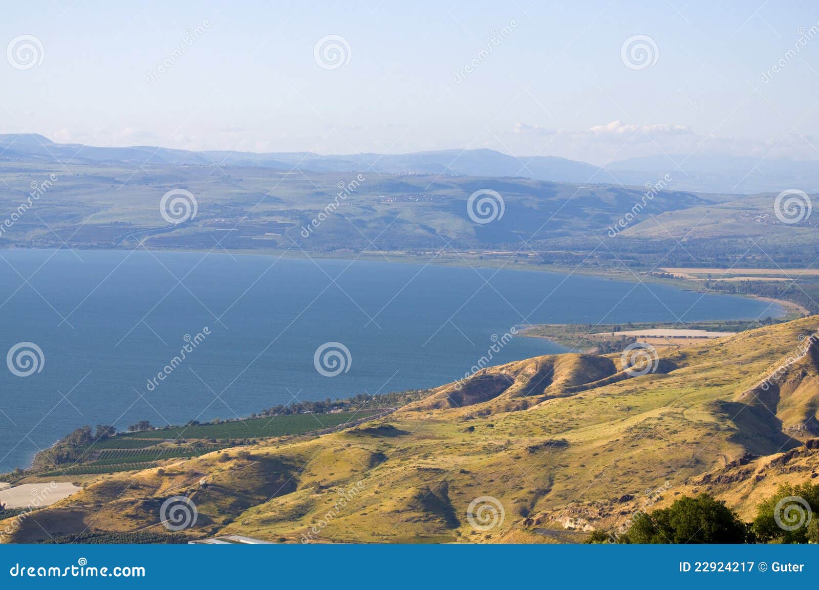 Sea of Galilee stock image. Image of conflict, peak, galillee 22924217
