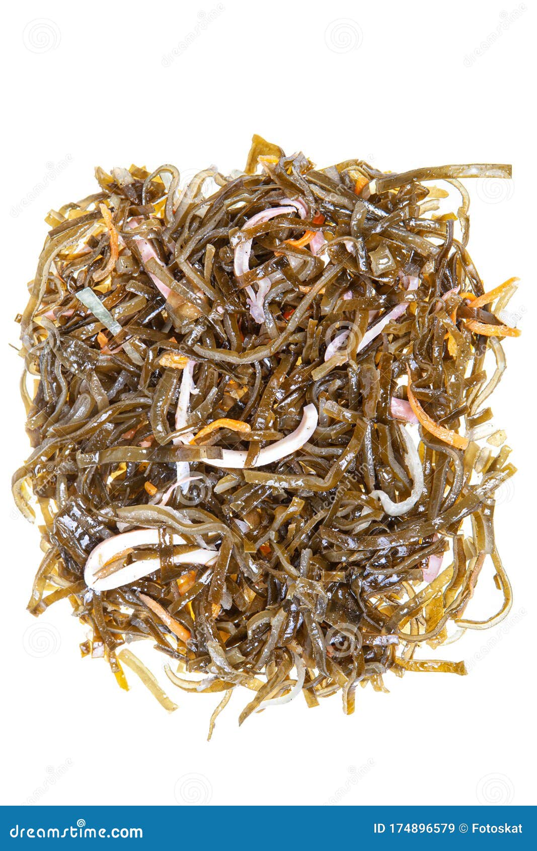 Sea Kale Salad stock image. Image of asian, chopsticks 174896579