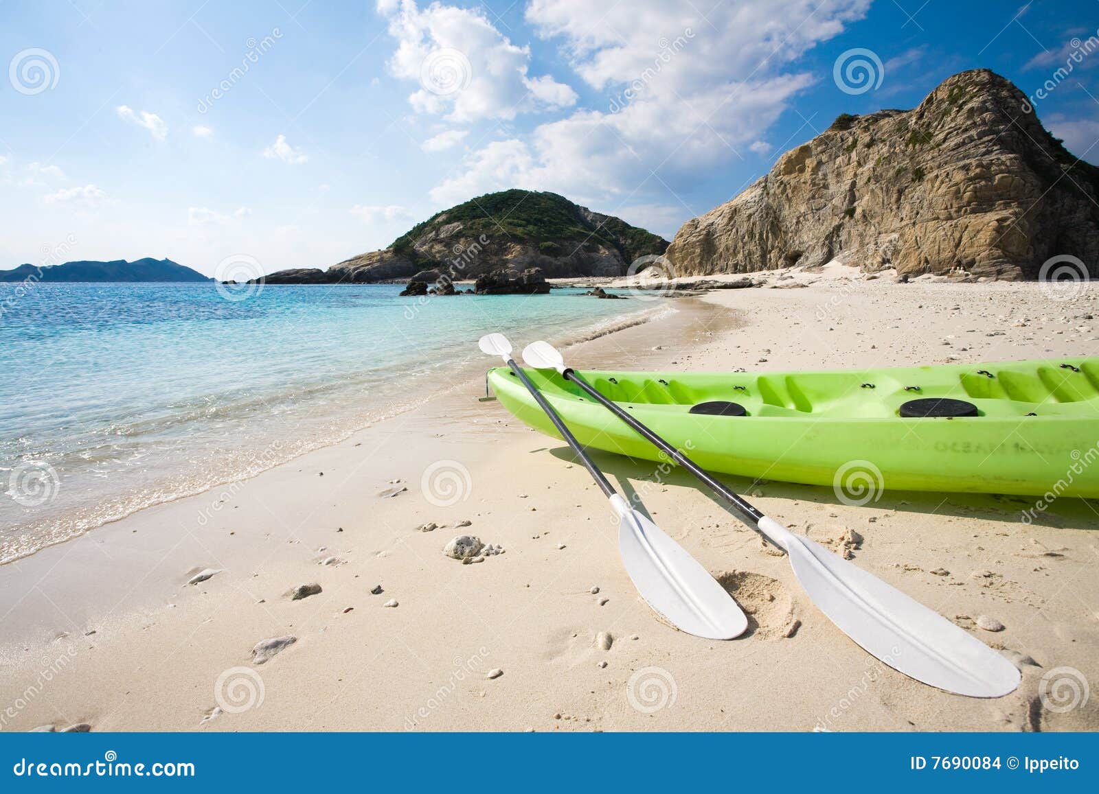 Seakayak on Beach in Okinawa Stock Photo Image of bright, holiday