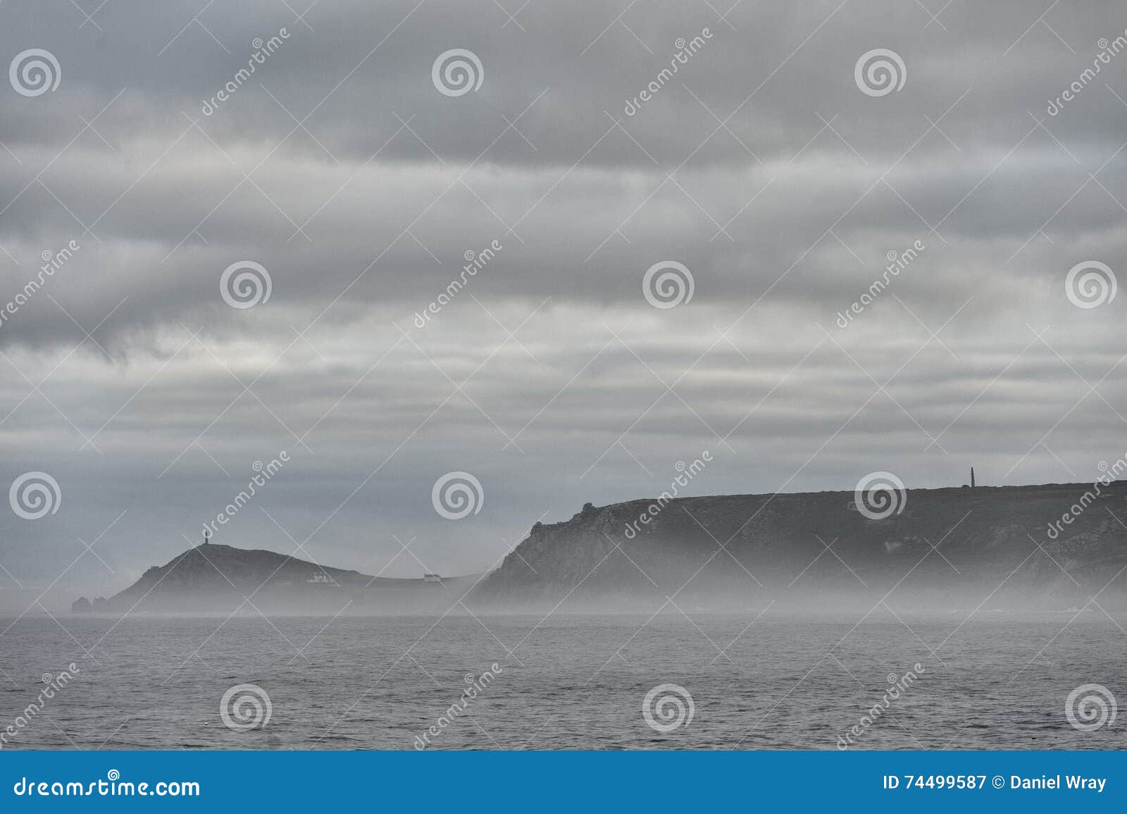 Sea mist stock image. Image of beautiful, cornwall, mist 74499587