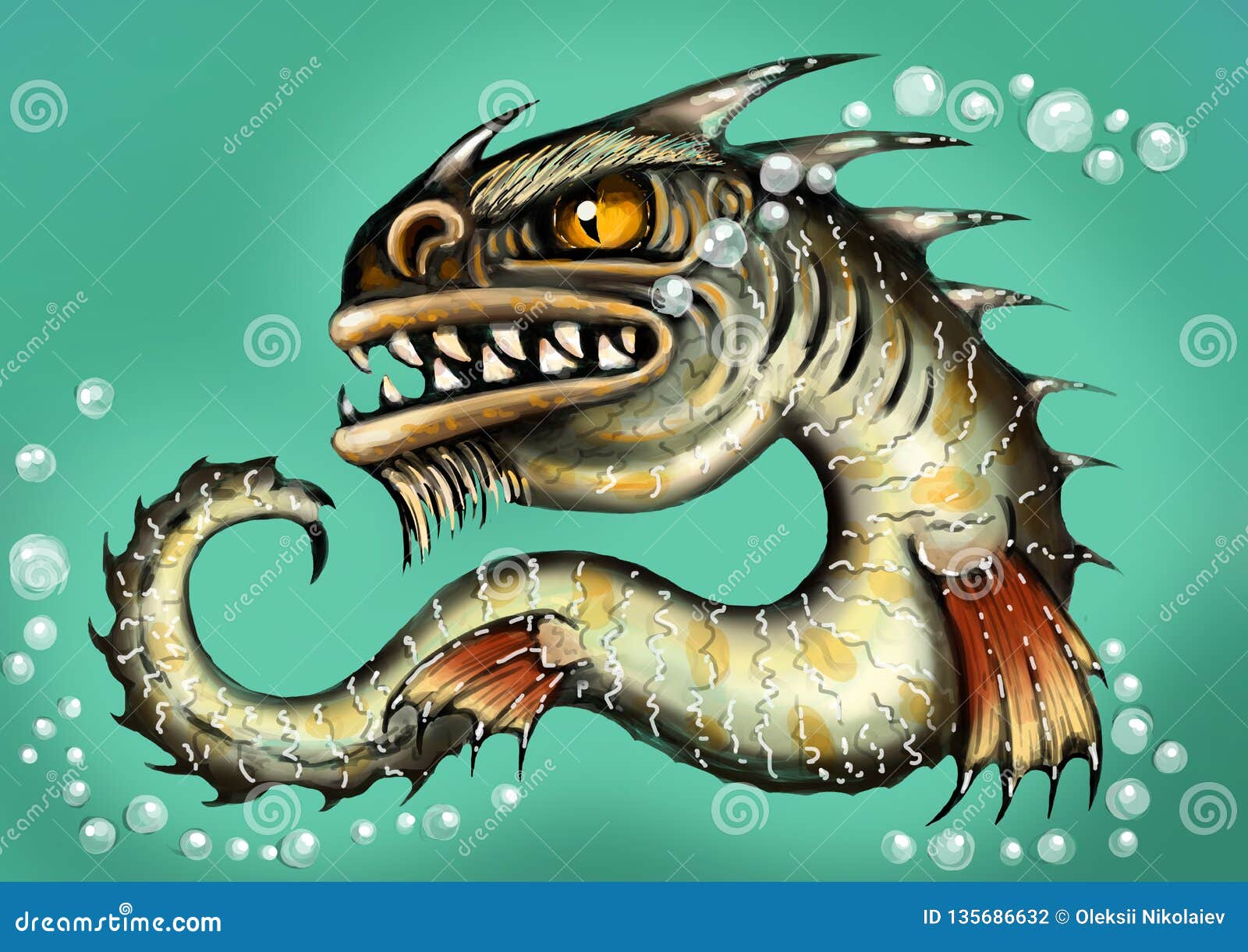 Monster Sea Stock Illustrations – 14,458 Monster Sea Stock Illustrations,  Vectors & Clipart - Dreamstime