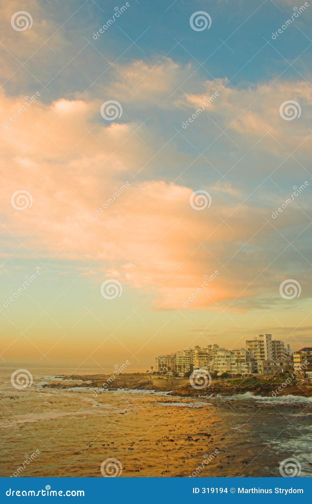 Sea Point, Cape Town, South Africa Stock Photo Image of sunset, south