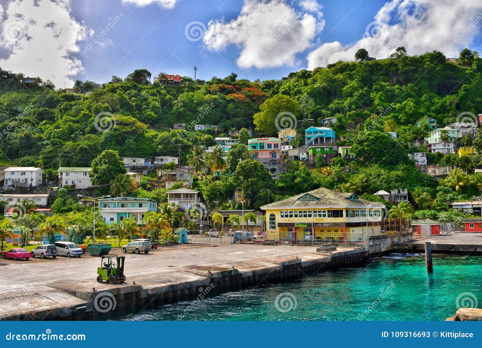 sea port of kingstown saint vincent and the grenadines
