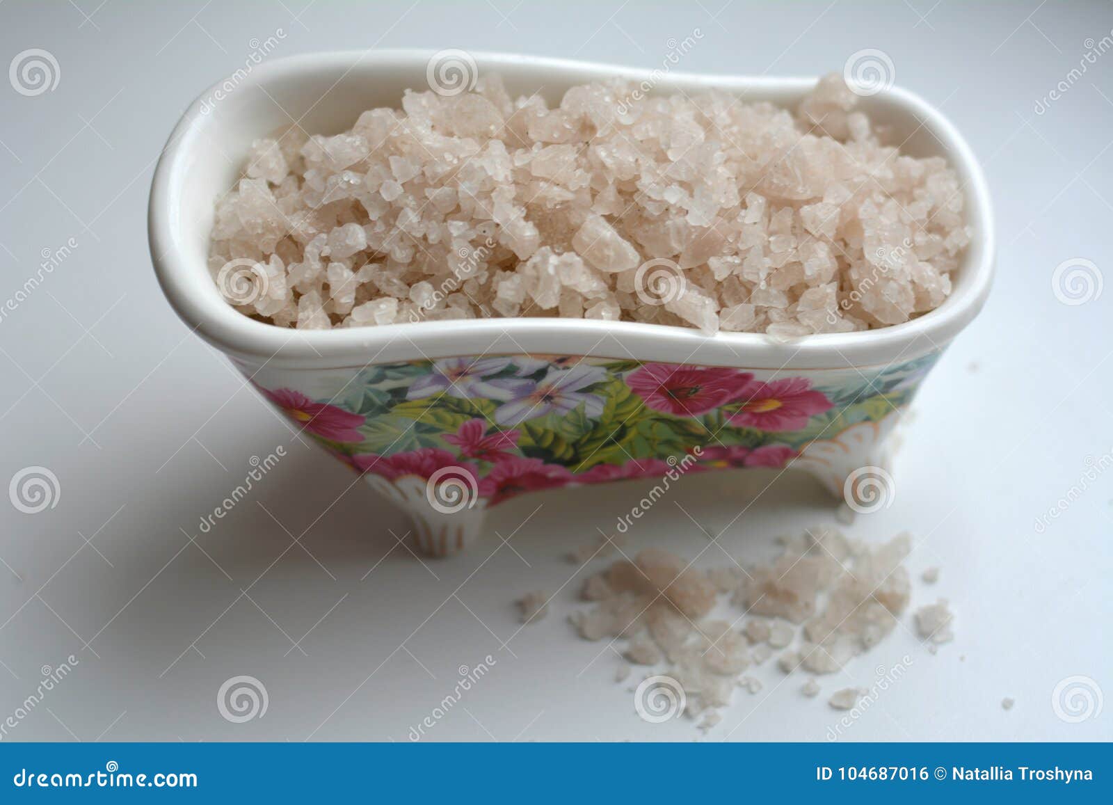 Salt sea bath spa stock photo. Image of aroma, bath 104687016