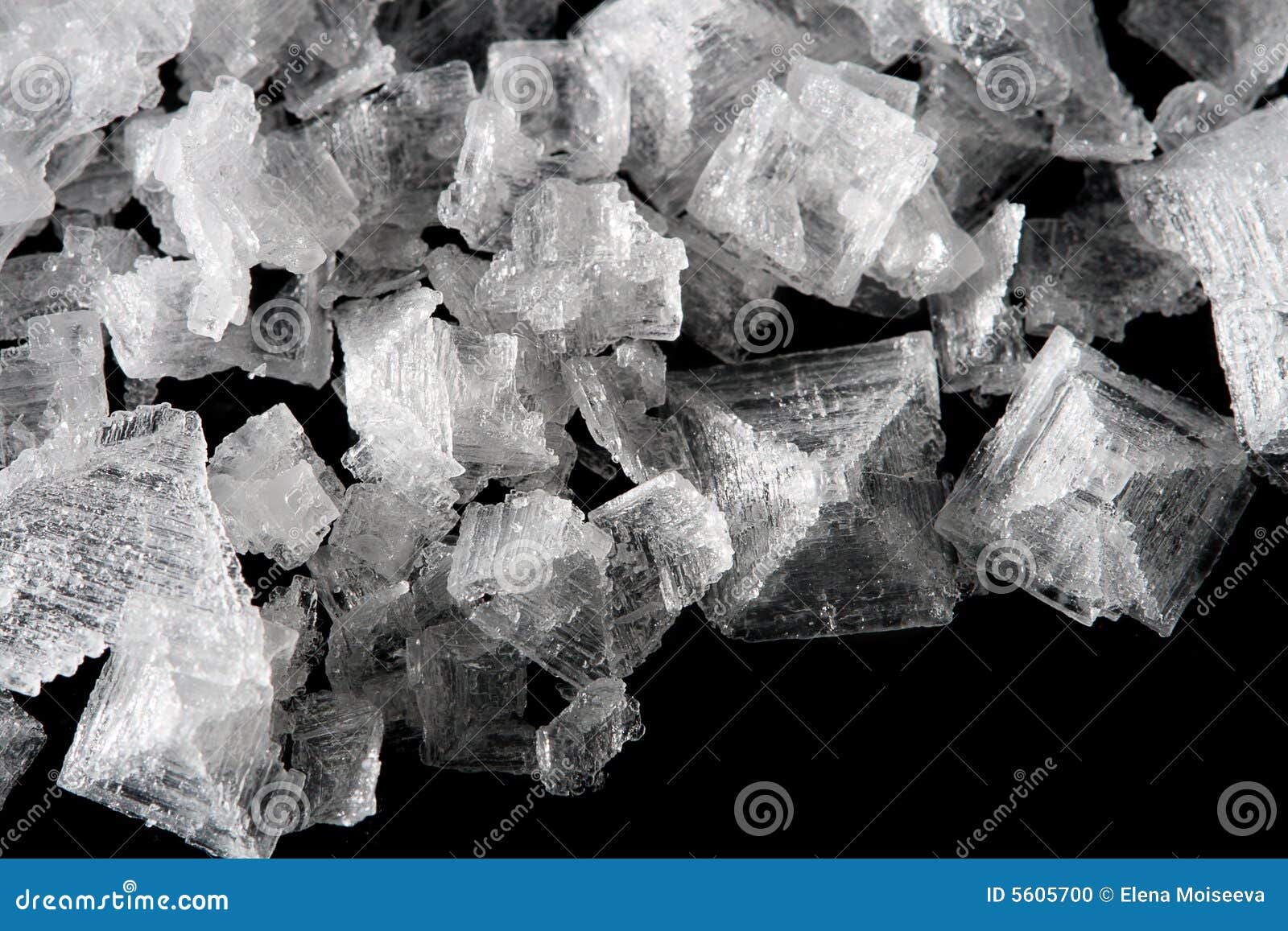 Sea Salt Crystals Flakes on Black Background Stock Photo Image of black, pyramid 5605700