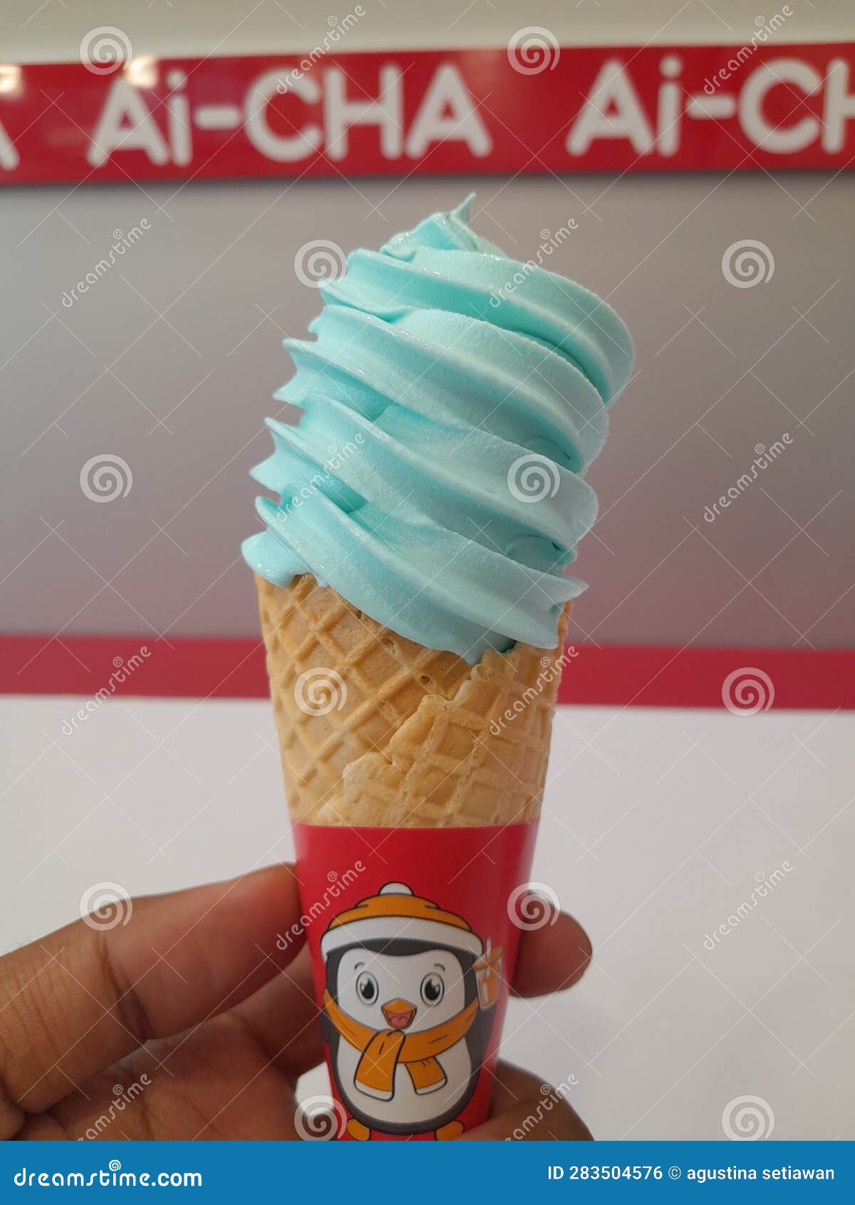 Sea salt ice cream editorial photo. Image of desert 283504576